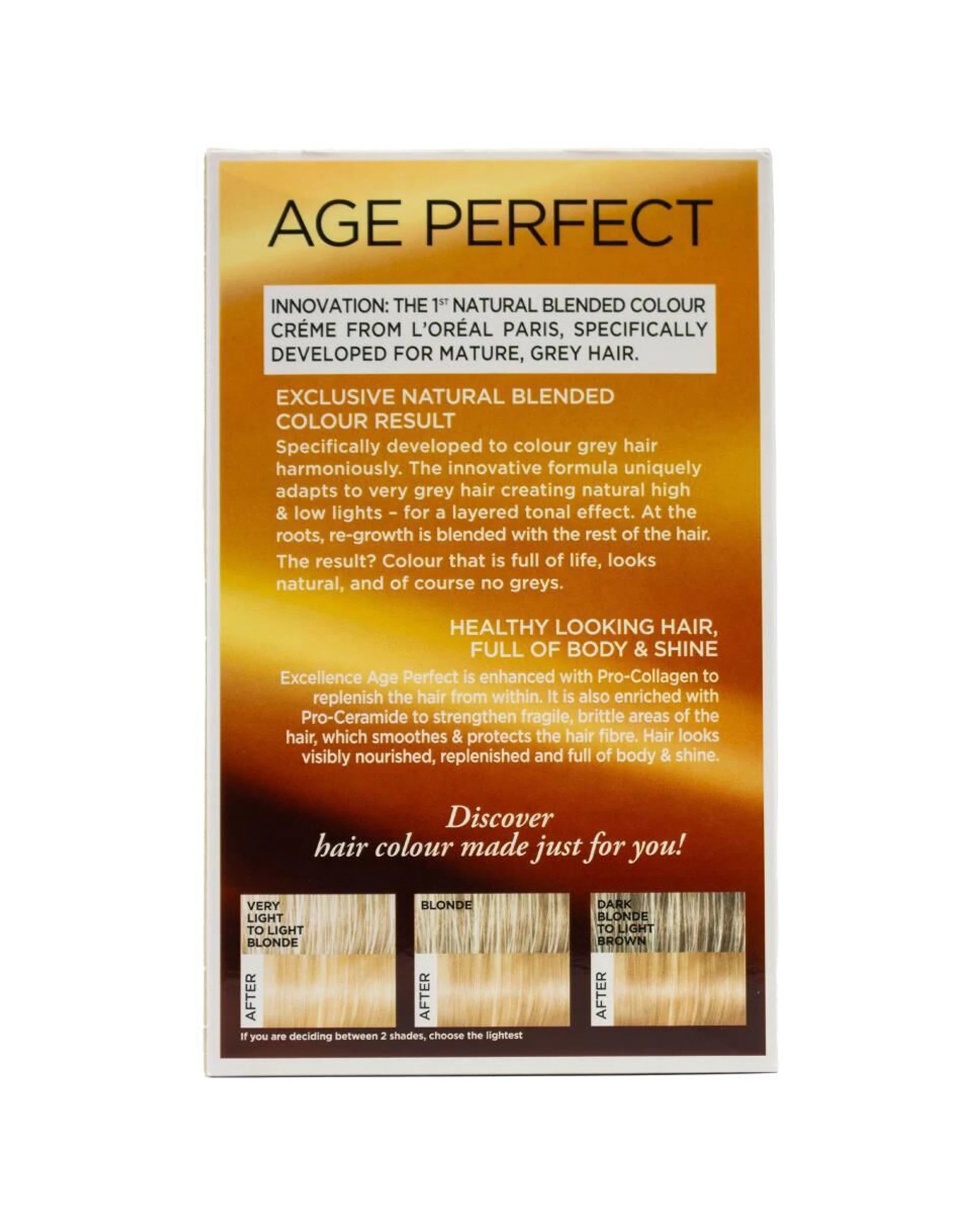 3 Loreal Age Perfect Hair Colour 6PK Mature Hair Layered Tone Creme Light Sand 9.31 - Multi, 3 of 5