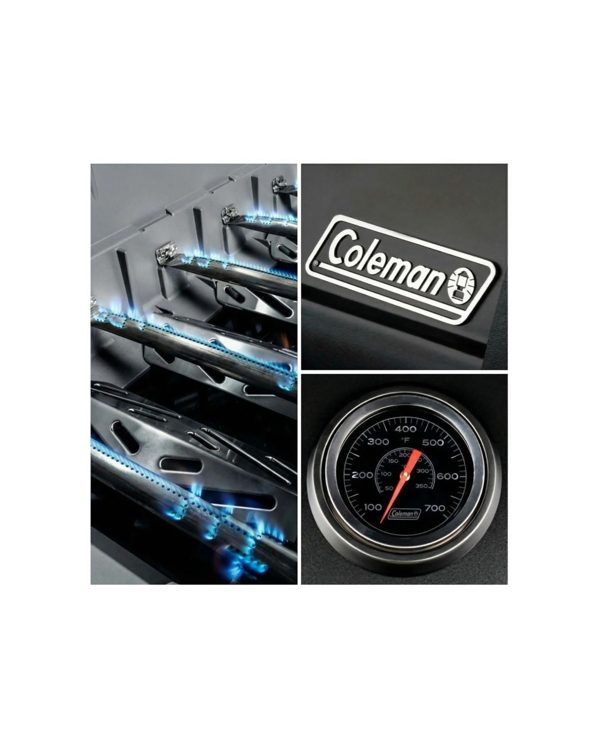 6 Coleman Pro Series 5-Burner BBQ On Cart Matte - Black, 6 of 9