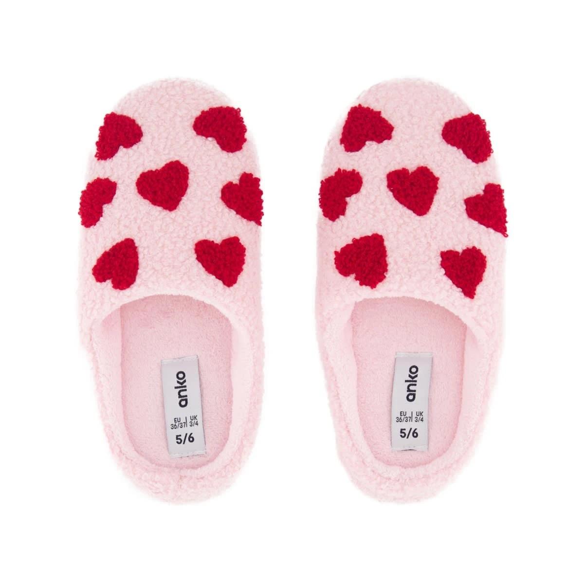 2 Basic Print Scuffs HEARTS BALLERINA, 2 of 3