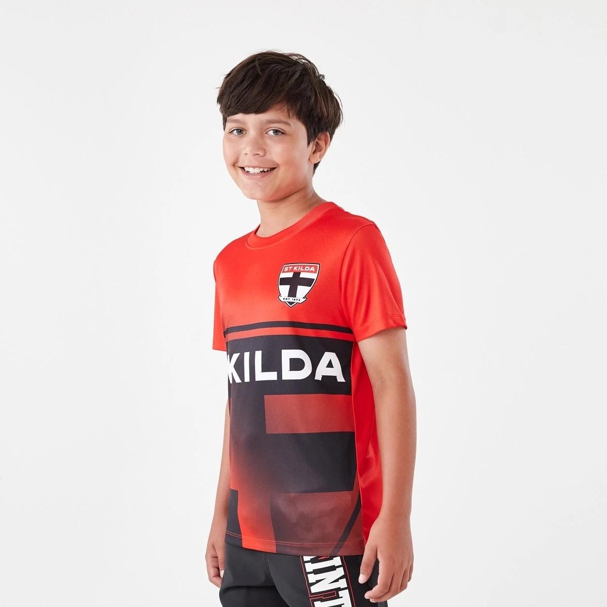 4 Official AFL Kids Training T-shirt St Kilda, 4 of 10