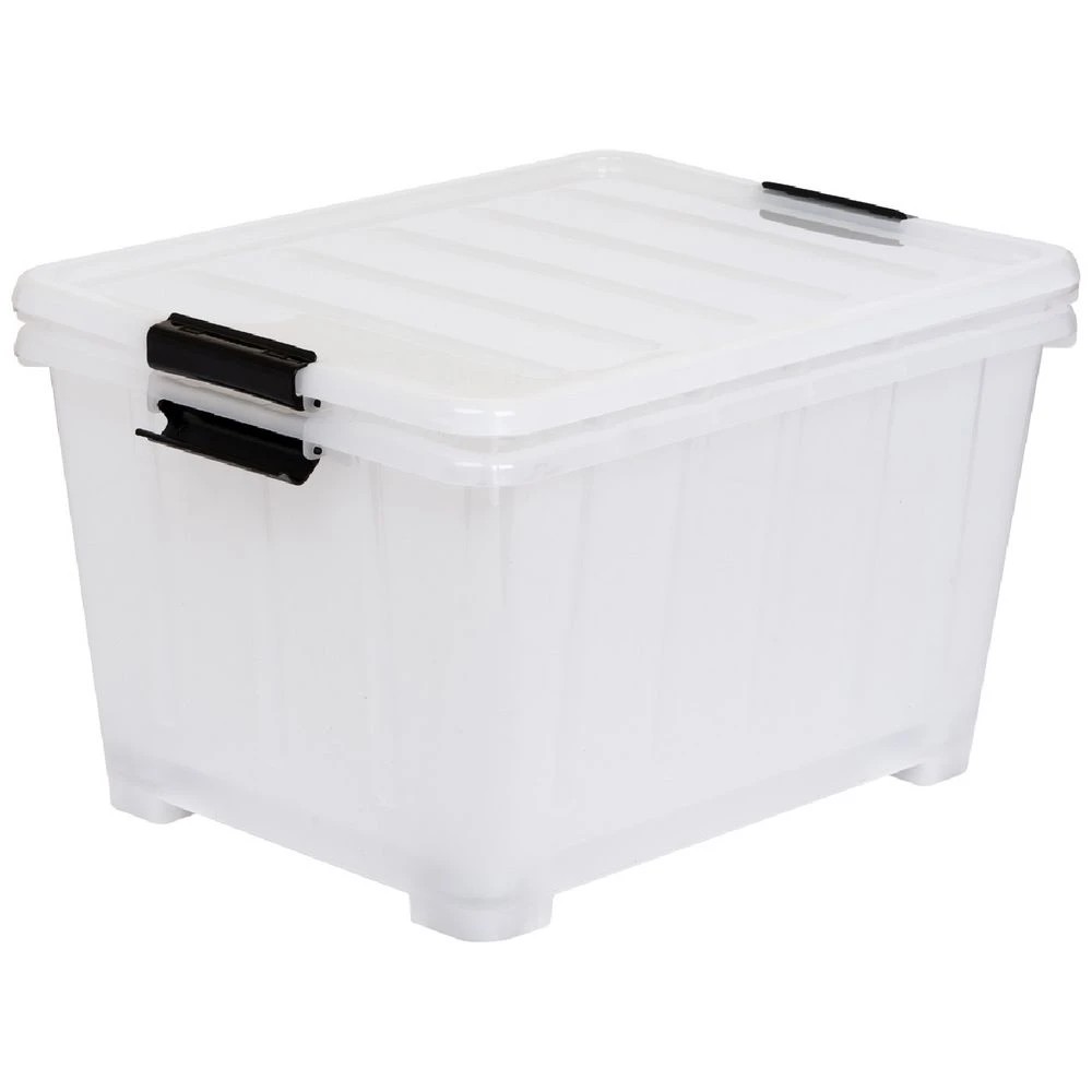 7 Keji 50L Storage Container Translucent  White, 7 of 10