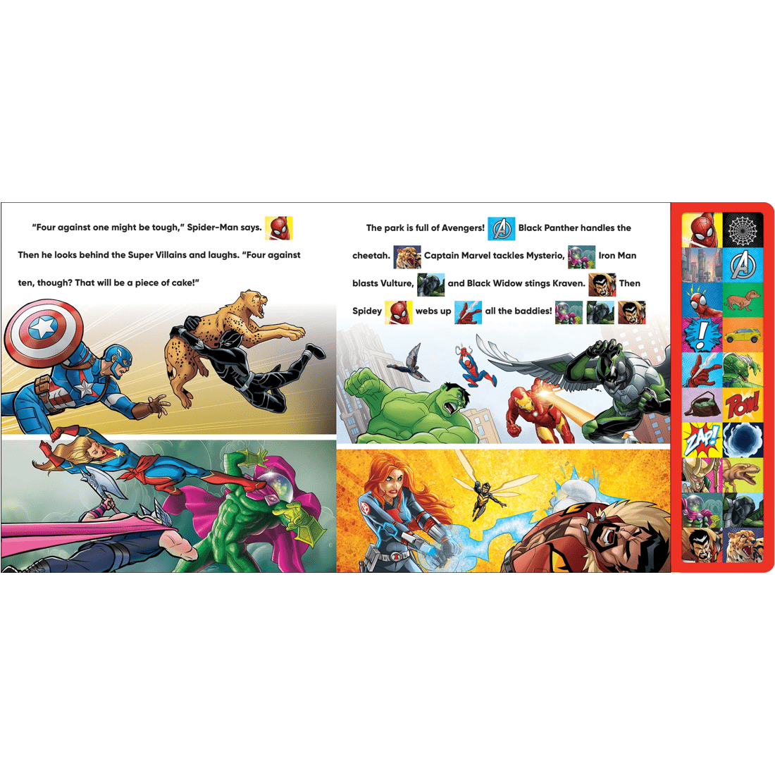 5 Marvel Spider-Man Ready, Set, Swing! - Sound Book, 5 of 7