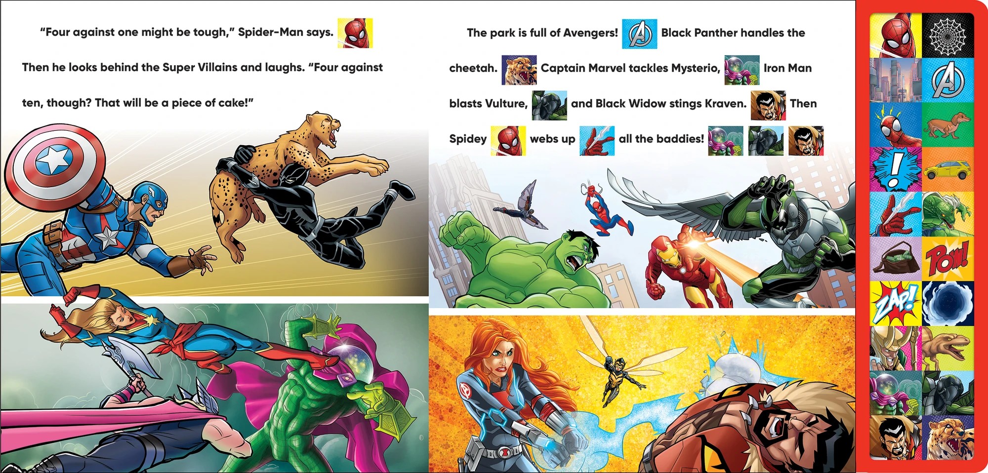 5 Marvel Spider-Man Ready, Set, Swing! - Sound Book, 5 of 7