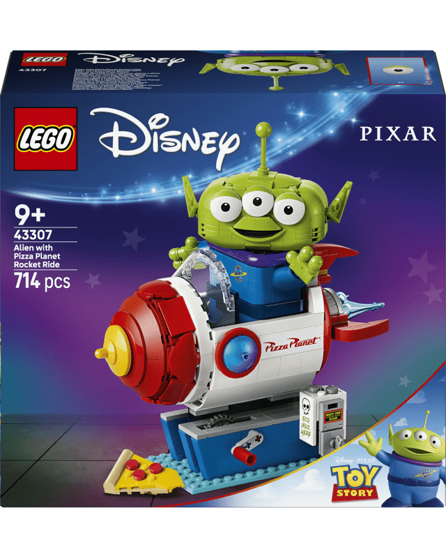 LEGO Disney Pixar Alien with Pizza Planet Rocket Ride 4