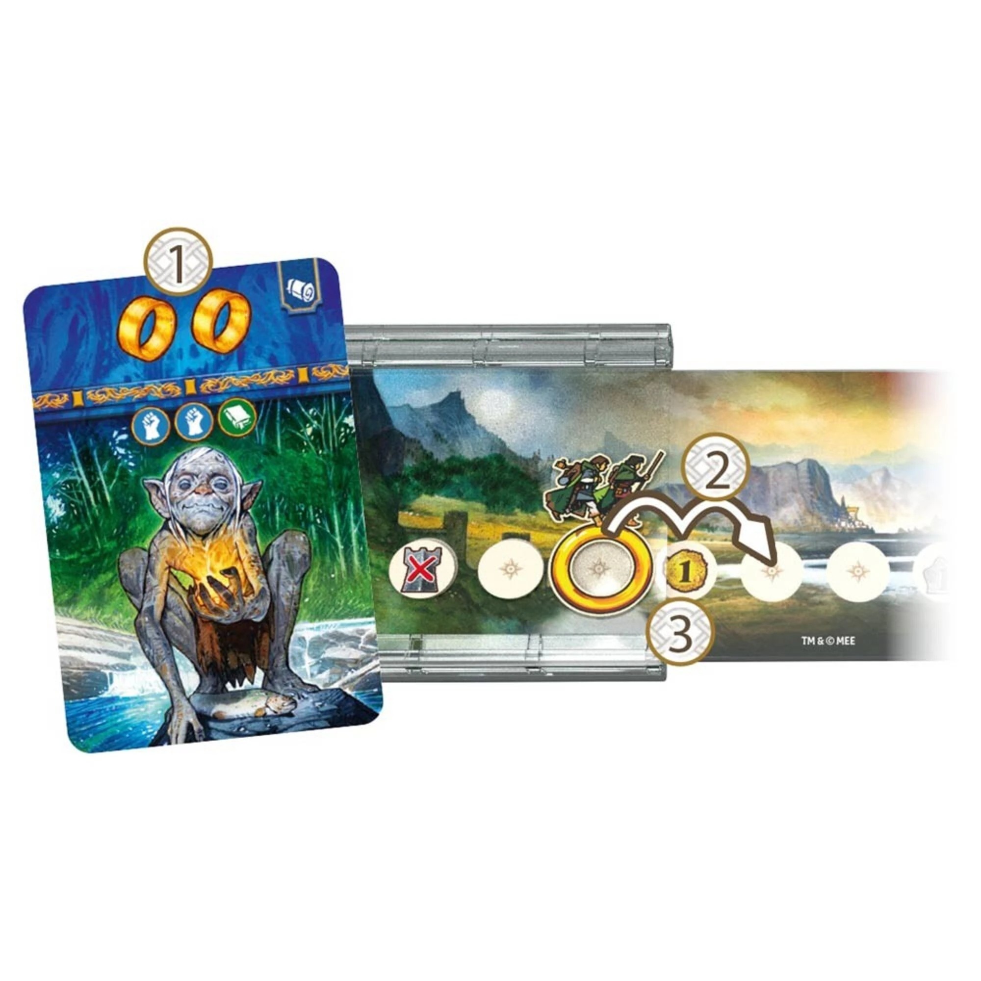 5 The Lord of the Rings: Duel for Middle-Earth Board Game, 5 of 5