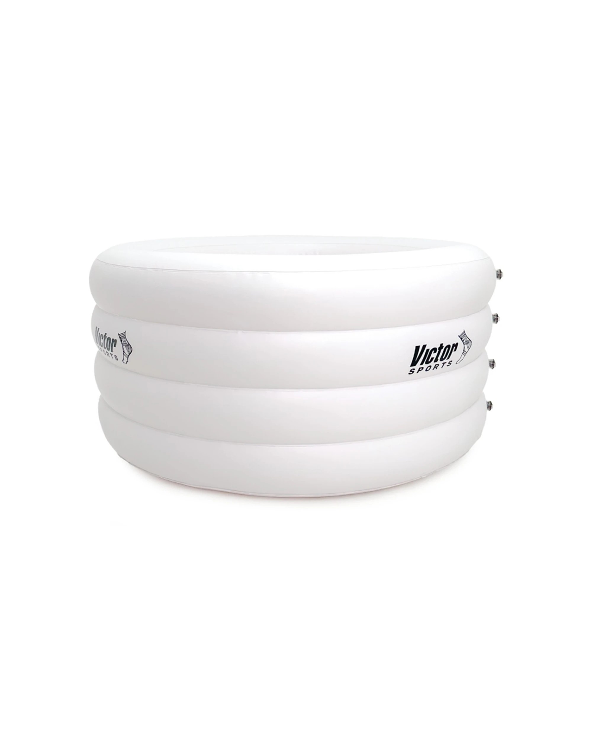 2 Victor Sports Inflatable Portable Ice Bath PVC Material 125x65cm 190L - White, 2 of 4