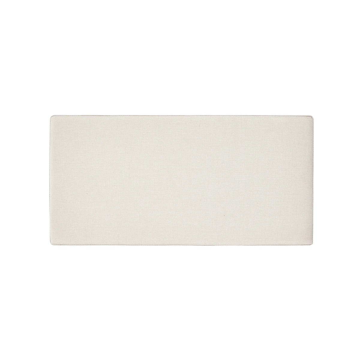 6 Linen Look Storage Ottoman - Beige, 6 of 10