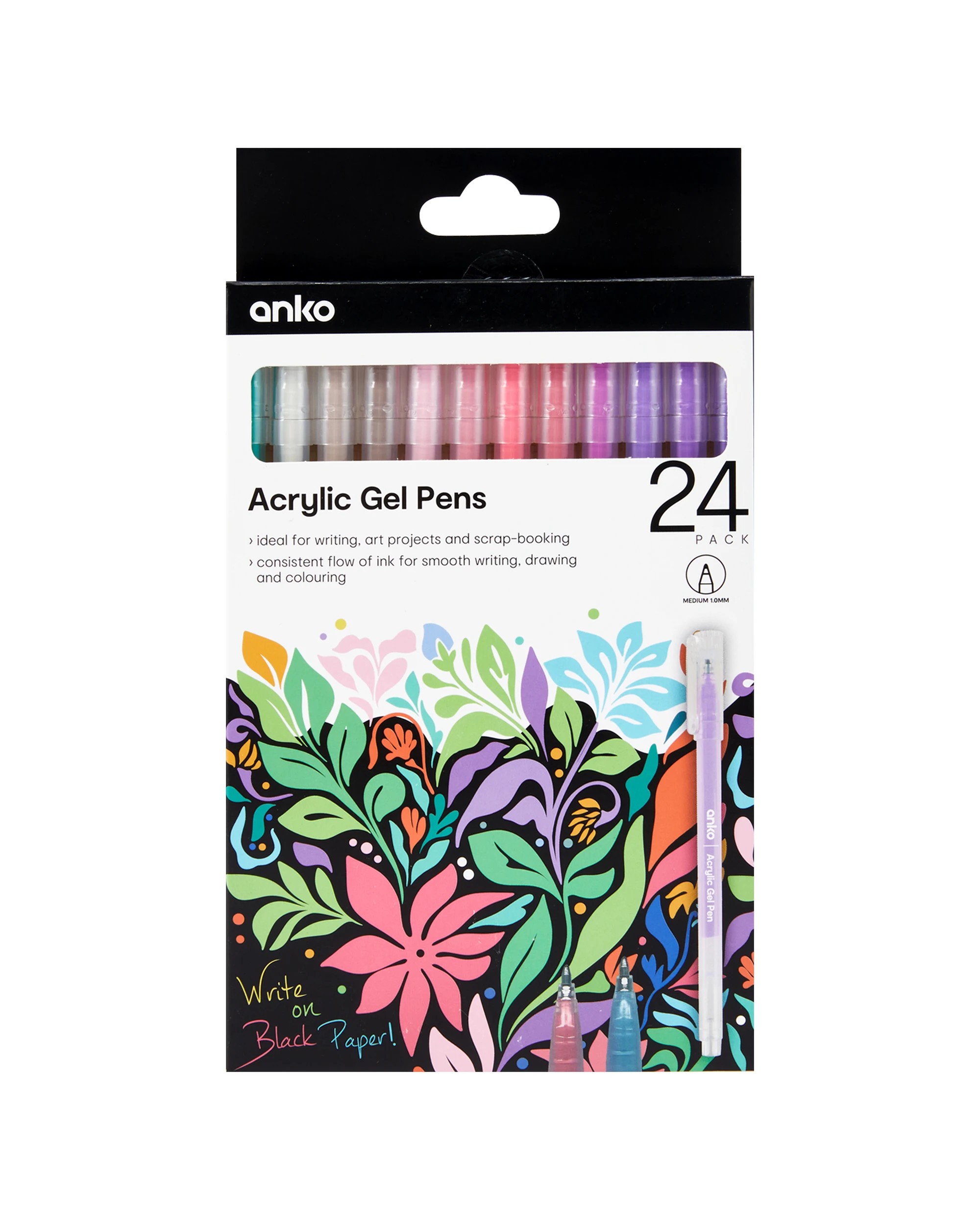 1 24 Pack Acrylic Gel Pens, 1 of 7