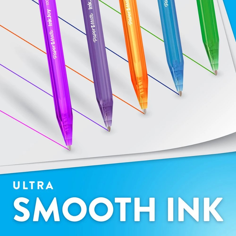 4 Papermate InkJoy 100RT Ballpoint Pen Fashion 8 Pack, 4 of 7