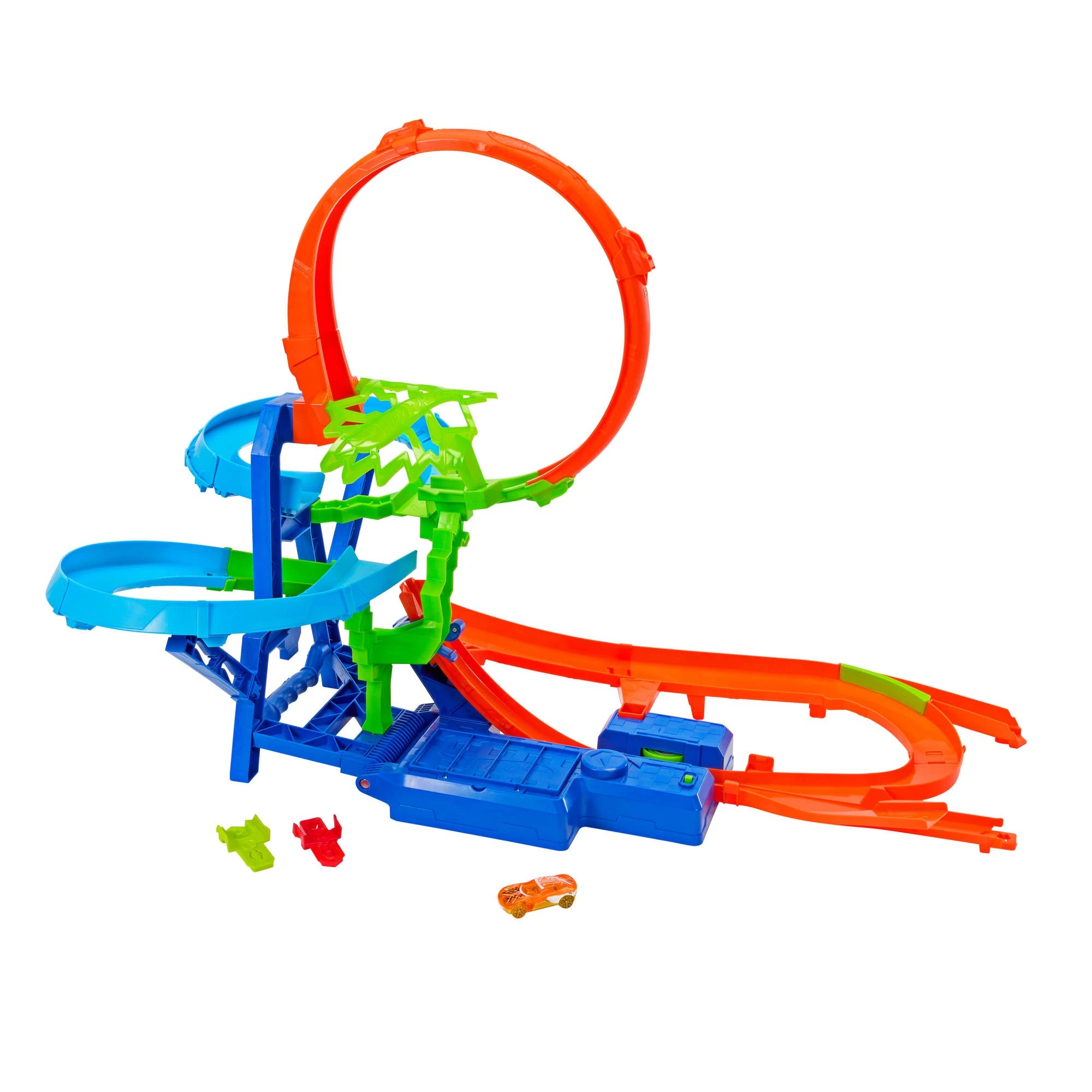 3 Hot Wheels Stunt Tracks Mid-Air Crash Playset, 3 of 6