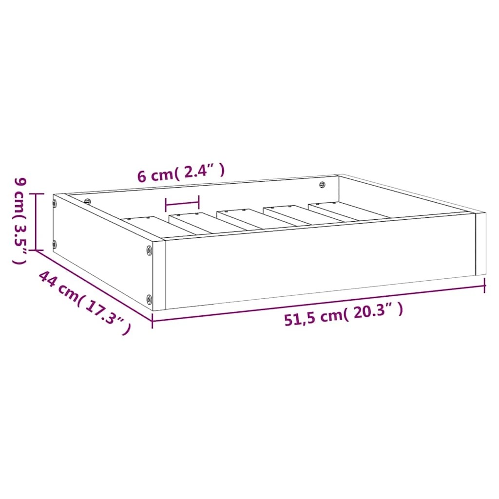 7 Vidaxl Dog Sofa - White, 7 of 7