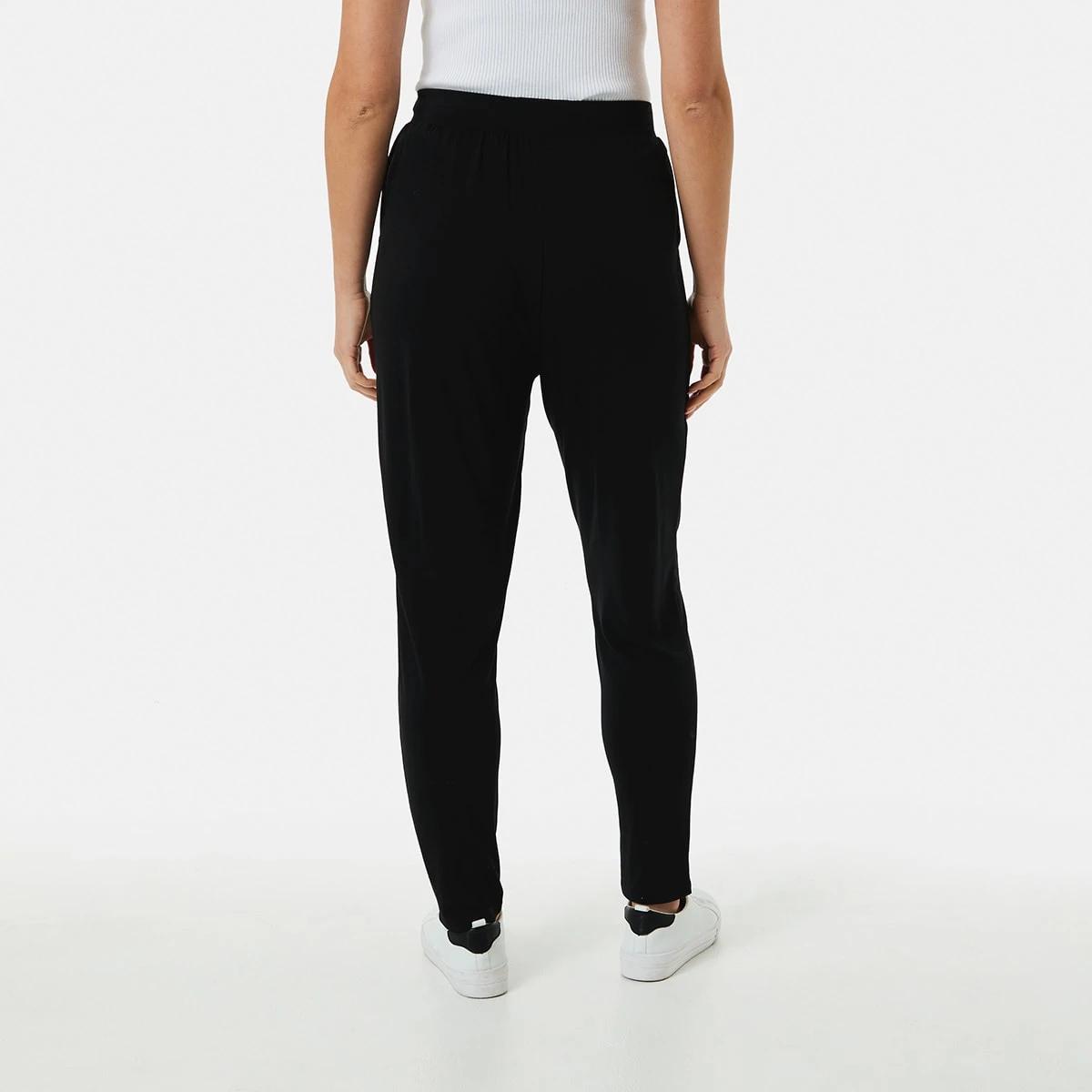 3 Relaxed Knit Pants Black, 3 of 5