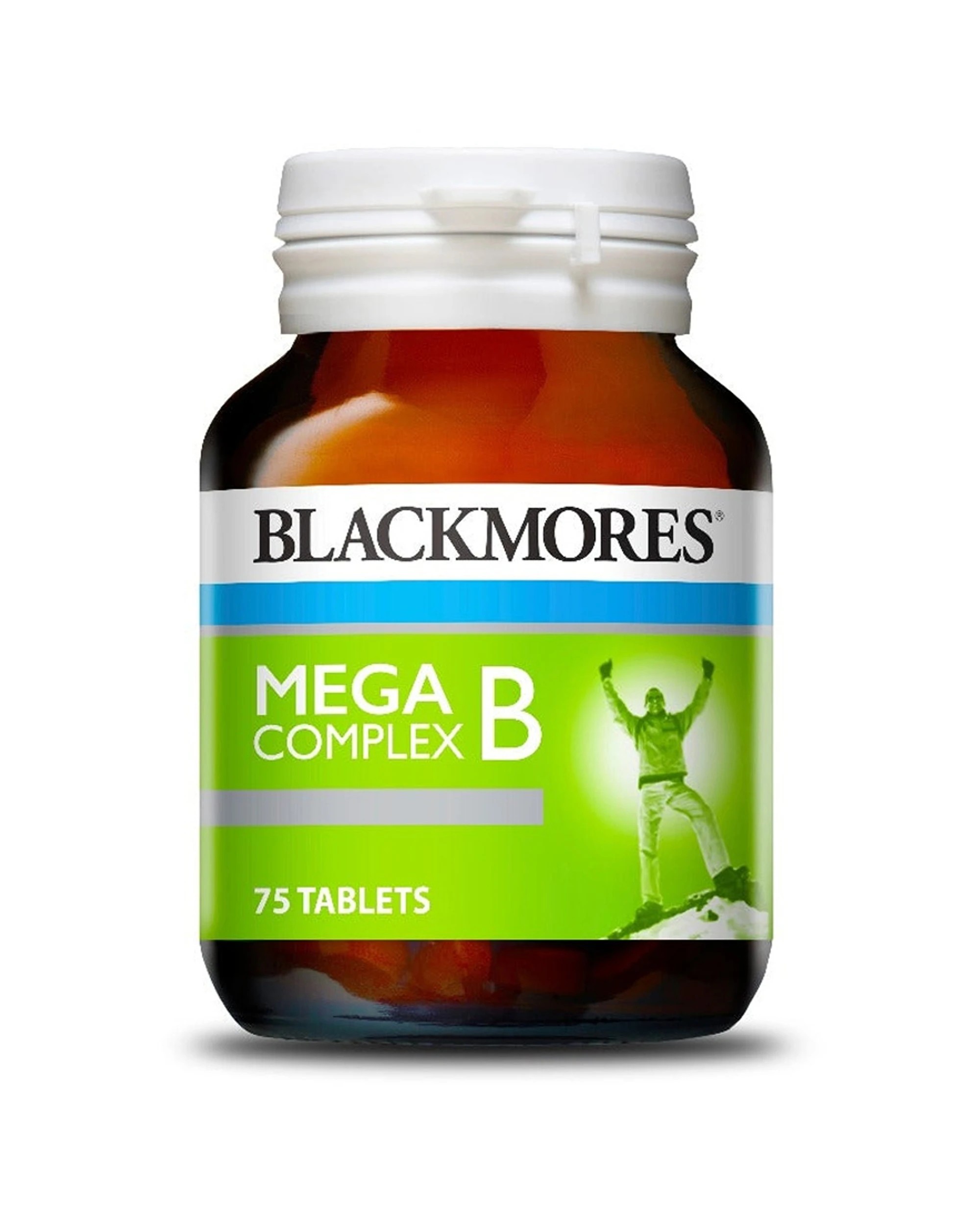 1 Blackmores 75pc Mega B Complex Tablets High Potency Energy Nervous Support Supplement, 1 of 1