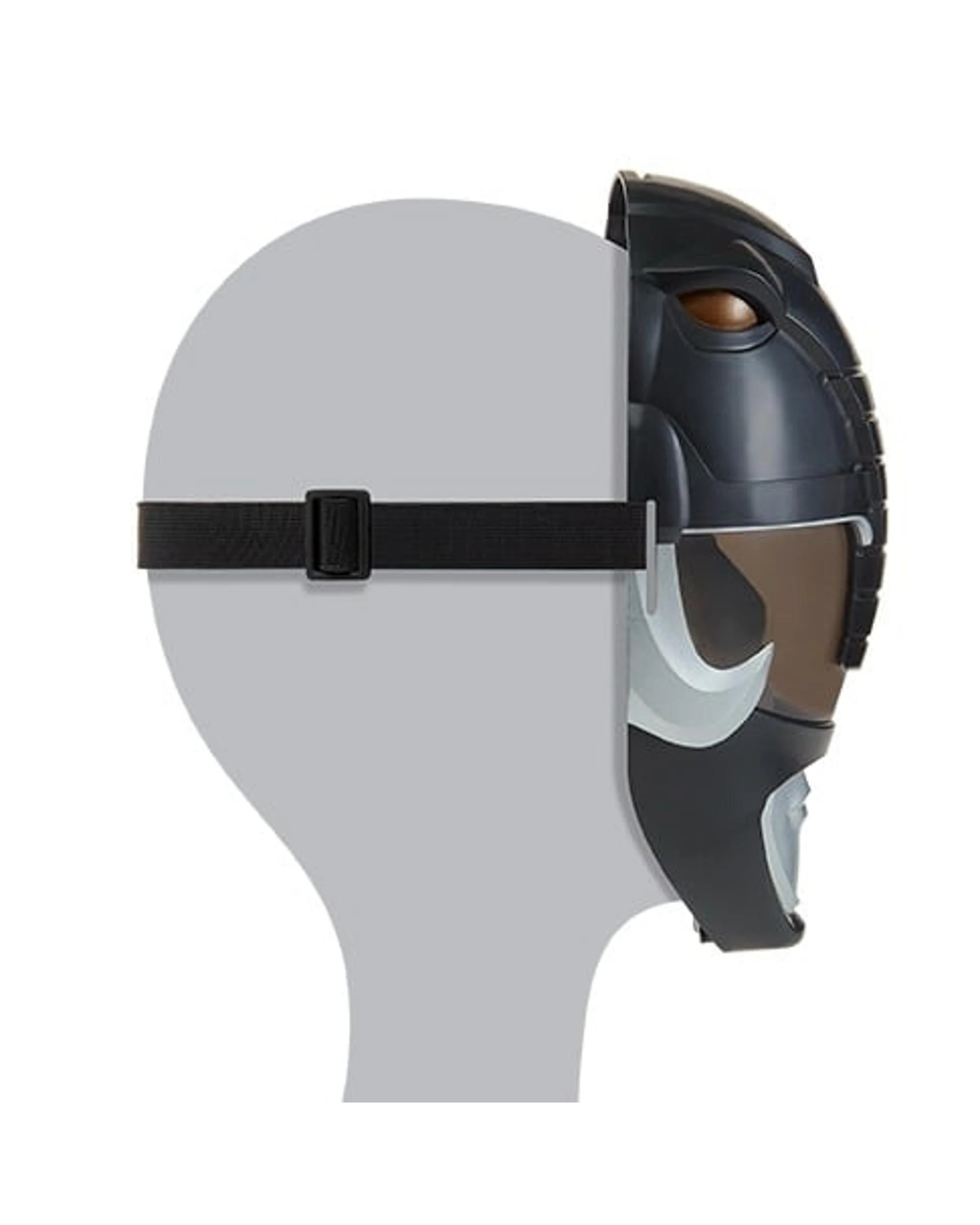 4 Mighty Morphin Power Rangers Re-Ignition Black Ranger Mask, 4 of 6