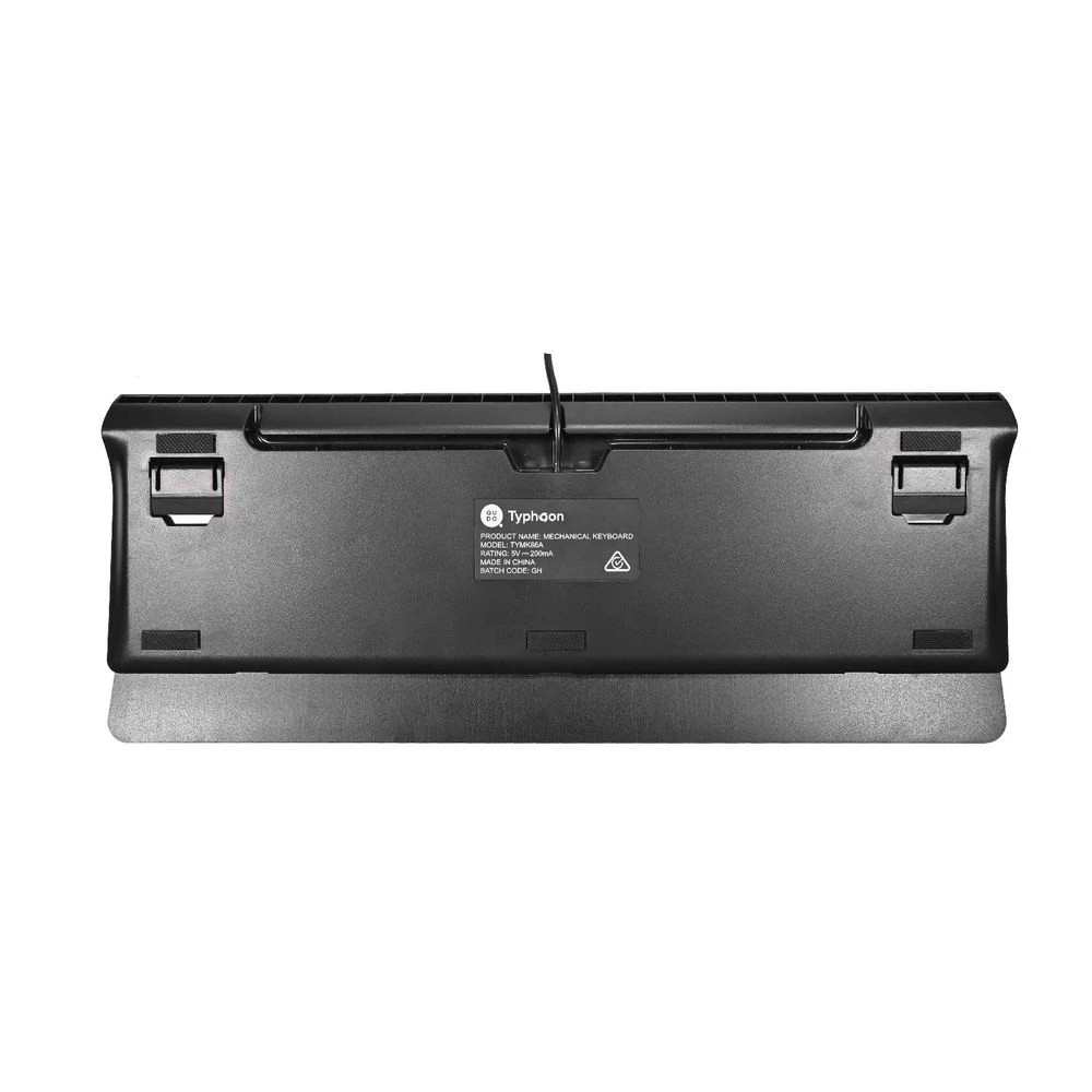 5 Typhoon Strike Backlit Wired Mechanical Gaming Keyboard, 5 of 7