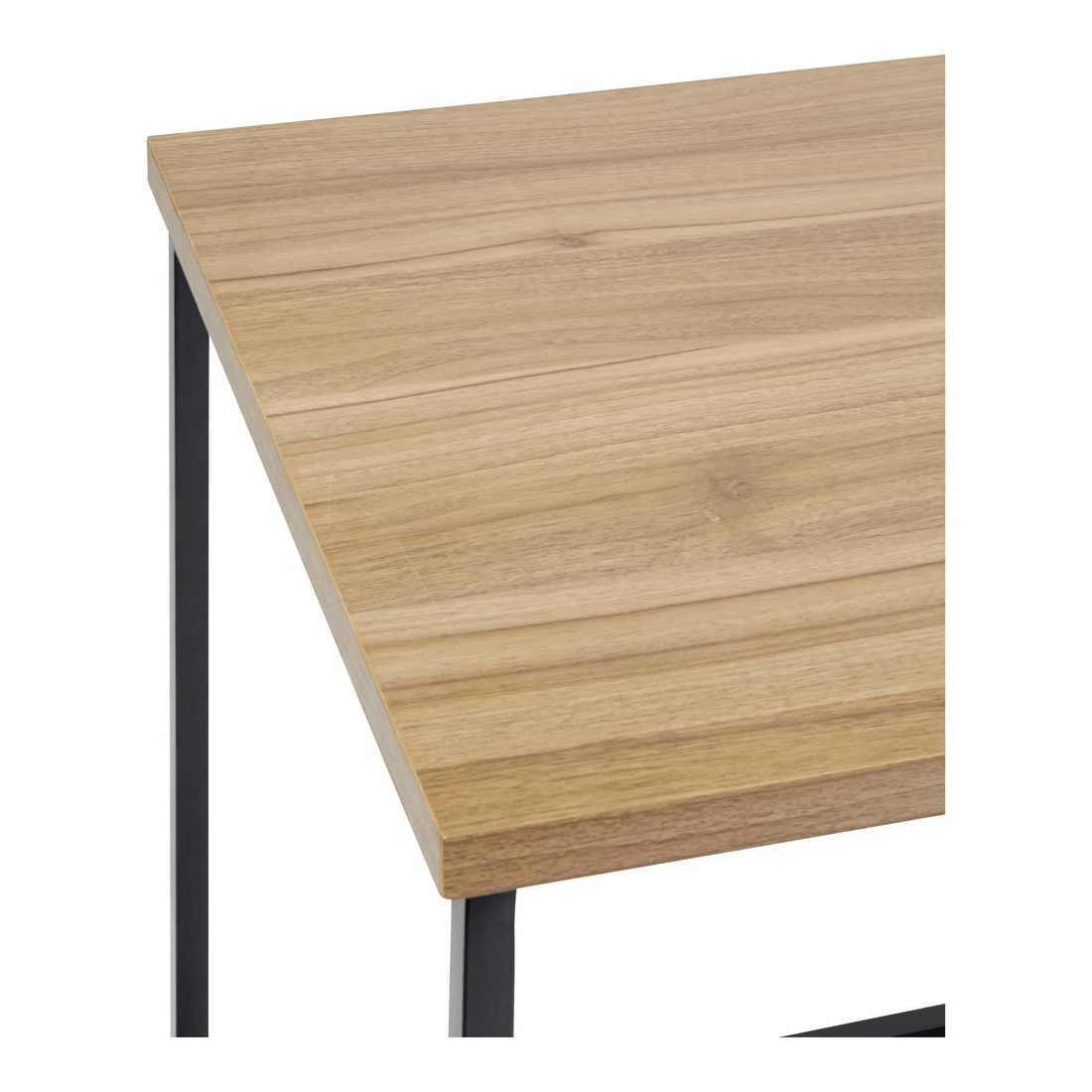 10 Stockholm 1200 x 1200mm Workstation Walnut Black, 10 of 10