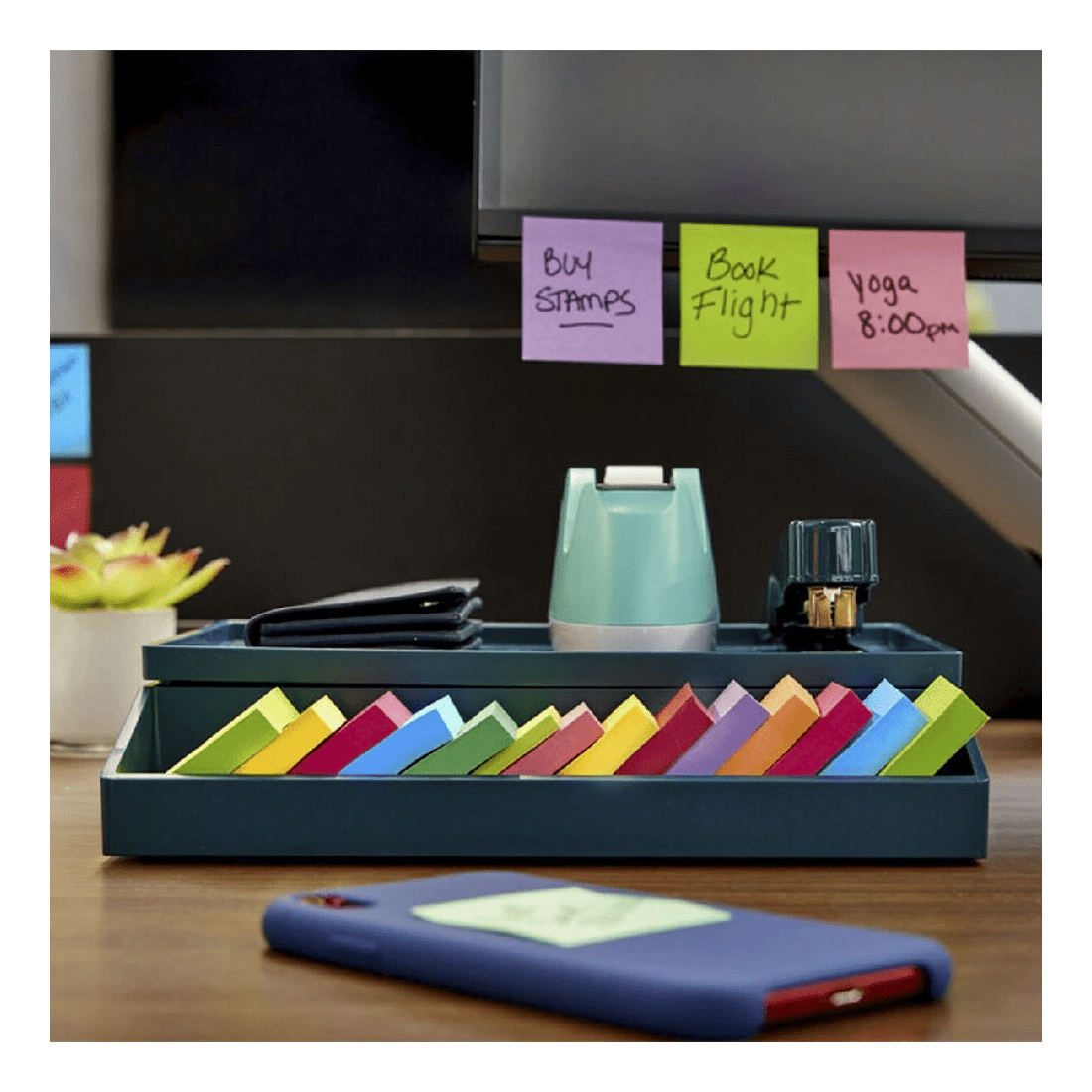 Post-it Super Sticky Notes 47 x 47mm Supernova Neons 8 Pack - Kmart