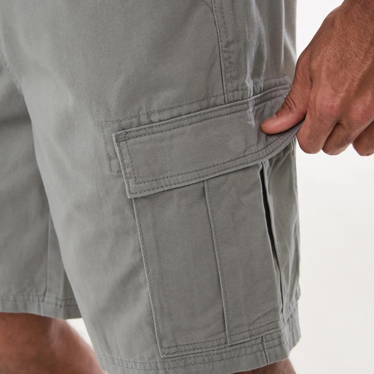 6 Elastic Waist Cargo Shorts SILENT STORM, 6 of 7