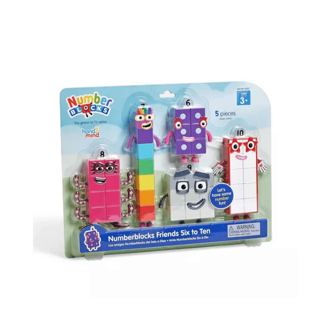 1 Hand2Mind Numberblocks Friends Six to Ten Figure Set, 1 of 3