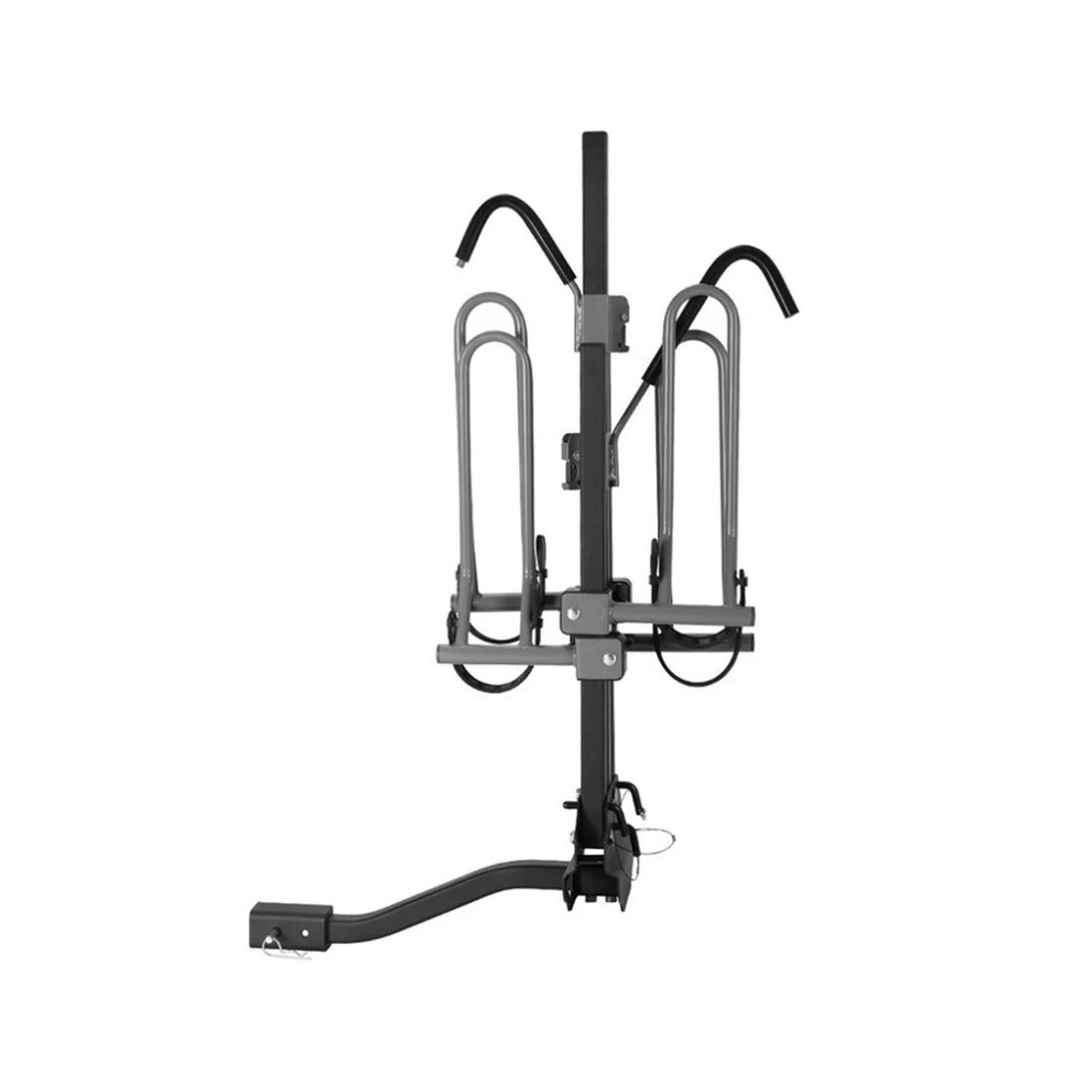 3 Giantz 2-Bike Hitch Mount Foldable Platform Carrier (2") - Black, 3 of 7