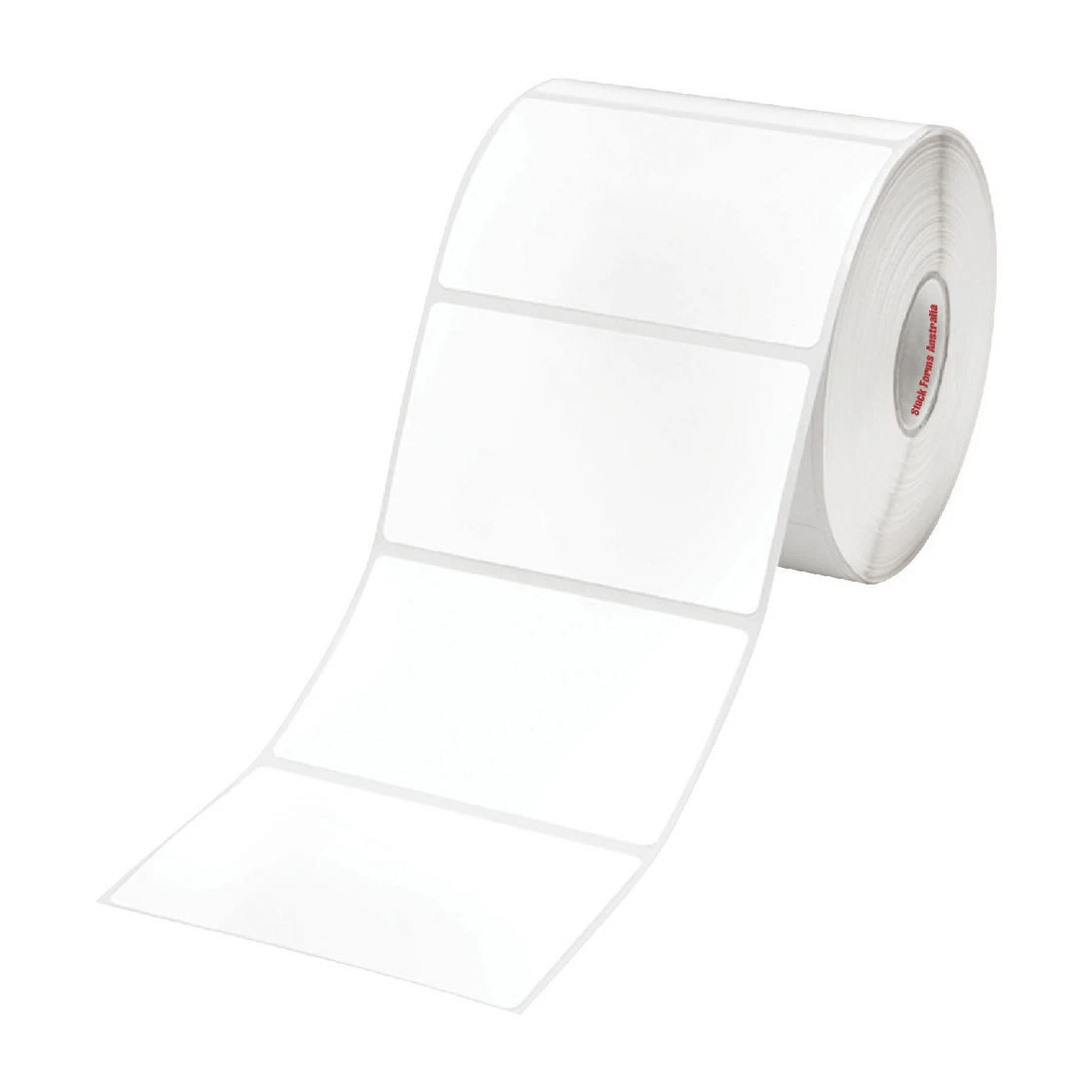 2 Stock Form Direct Thermal Labels 75 x 55mm 1240 Pack White, 2 of 2