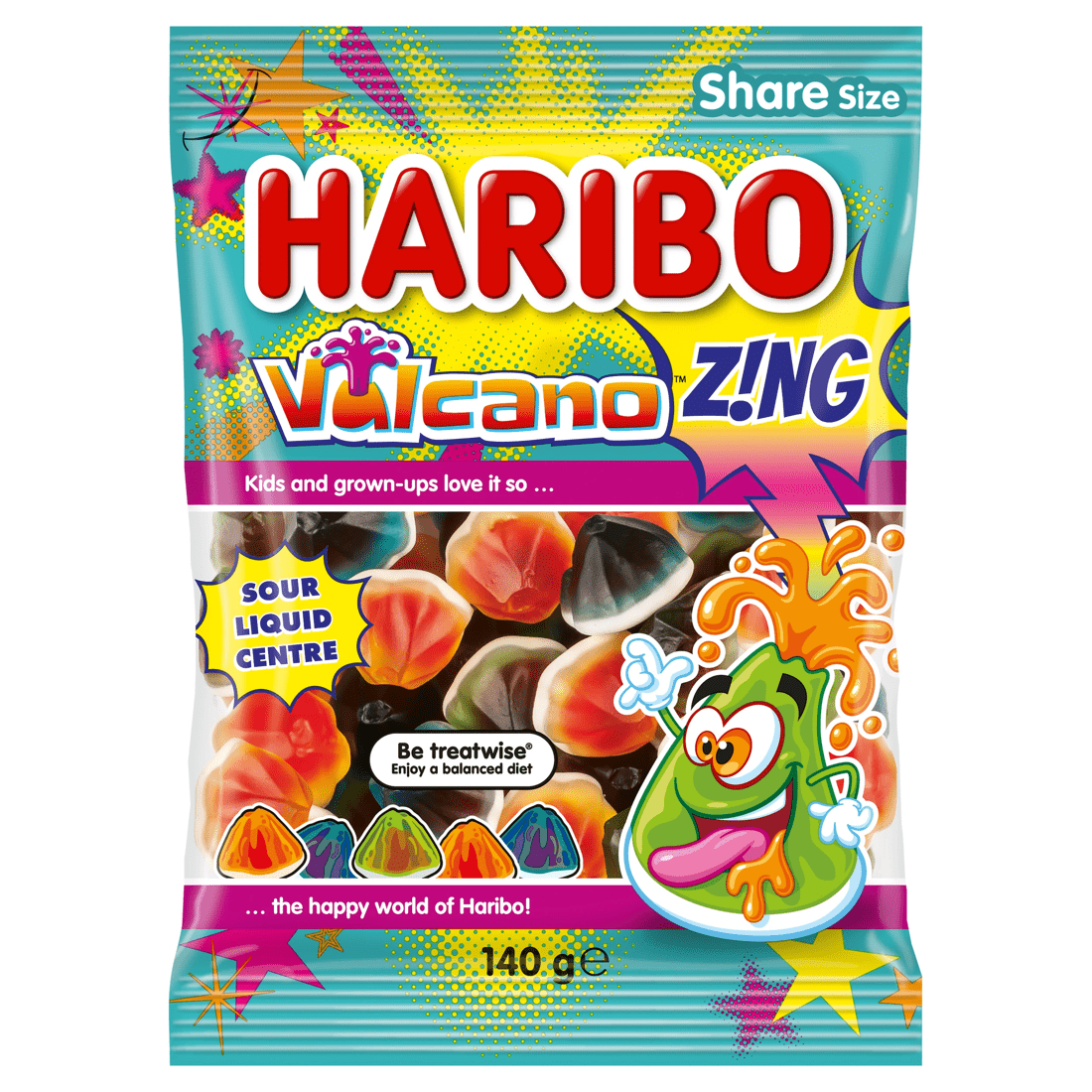 1 Haribo Vulcano 140g, 1 of 2
