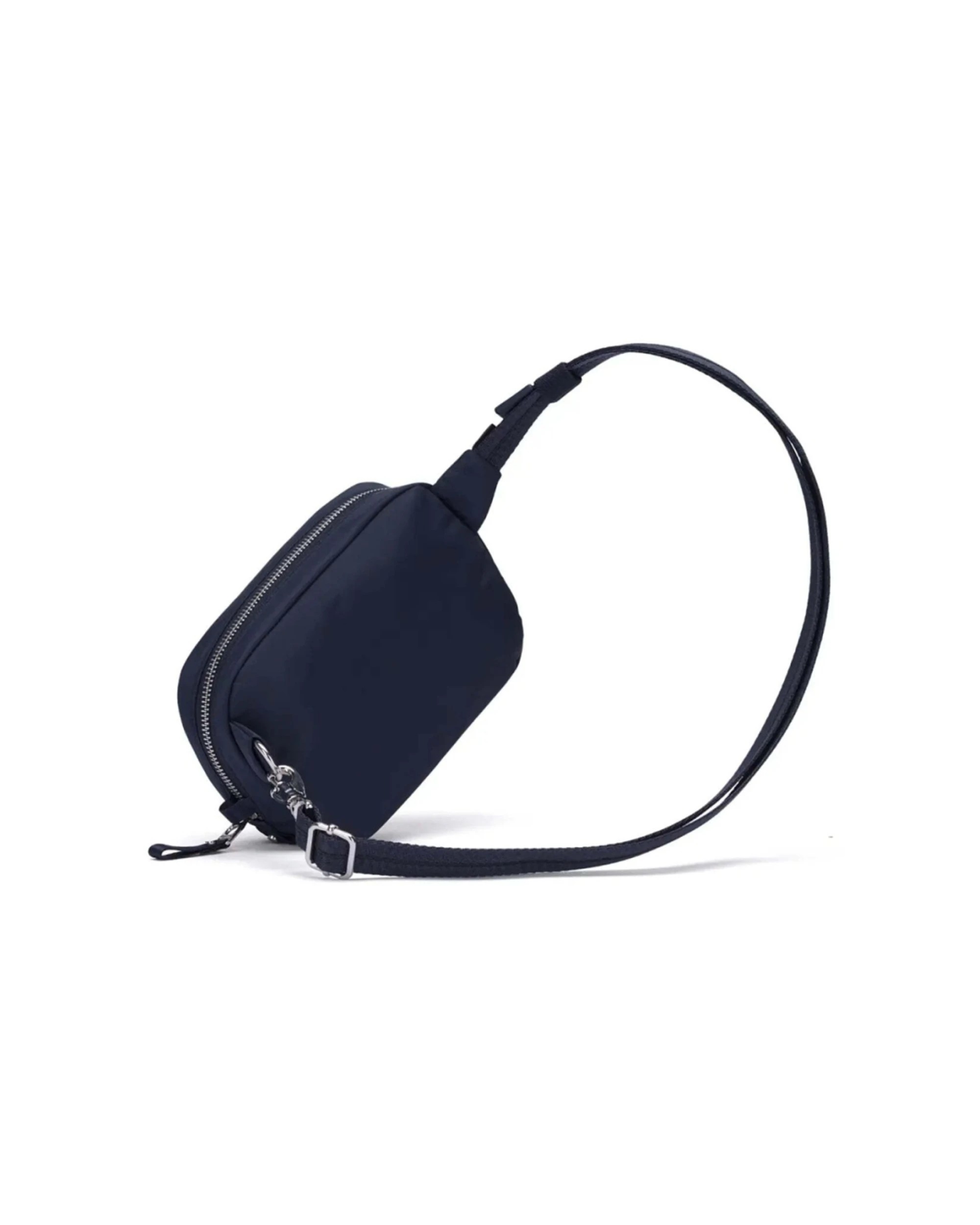 4 Pacsafe W Anti-Theft RFID Blocking Slashguard Micro Travel Sling Bag Navy - Blue, 4 of 7