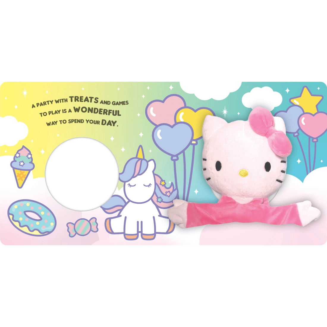 4 Hello Kitty: Unicorn Party - Hand Puppet Book, 4 of 4
