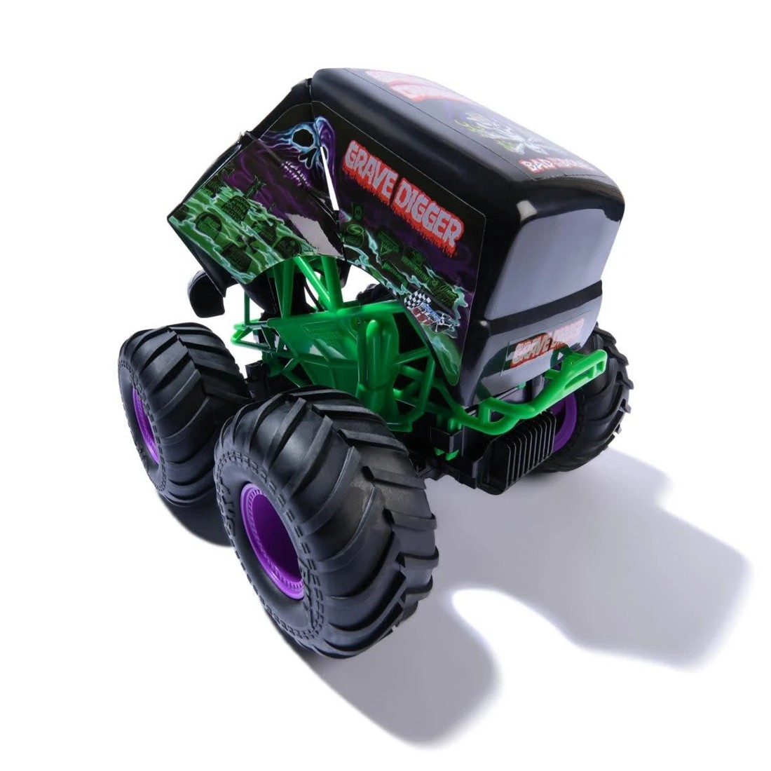 5 Monster Jam Smash & Bash Grave Digger RC, 5 of 7