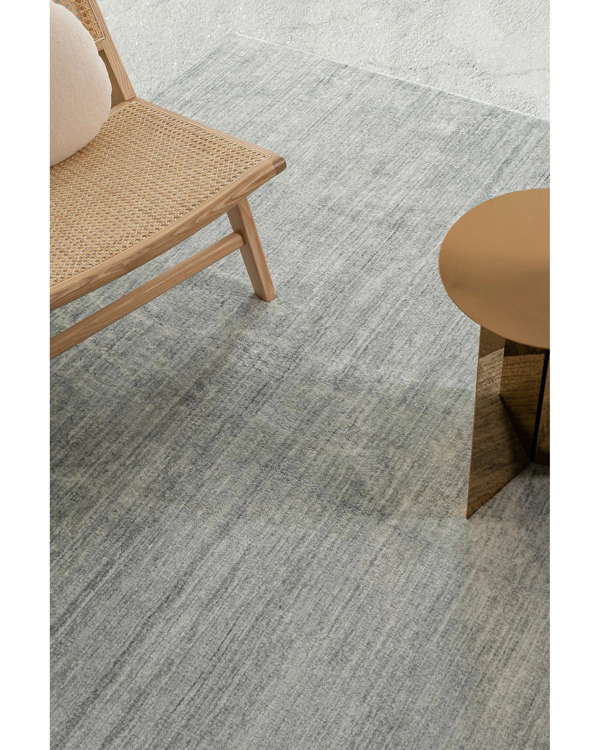 3 Loopsie Khoyama Distressed Washable Rug-290cm x 200cm - Green, 3 of 7