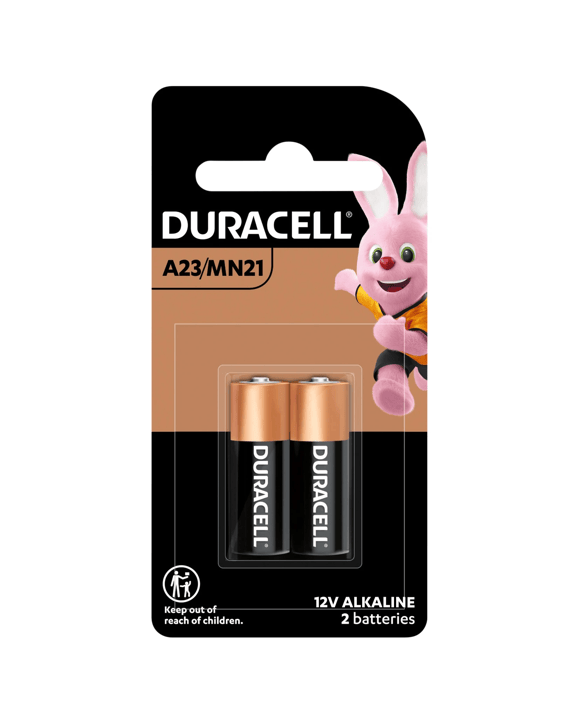 Duracell Specialty A23/MN21 Alkaline Batteries - 2 Pack - Multi