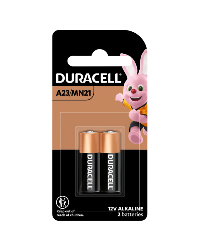 2 Pack Duracell Specialty A23 MN21 12V Batte