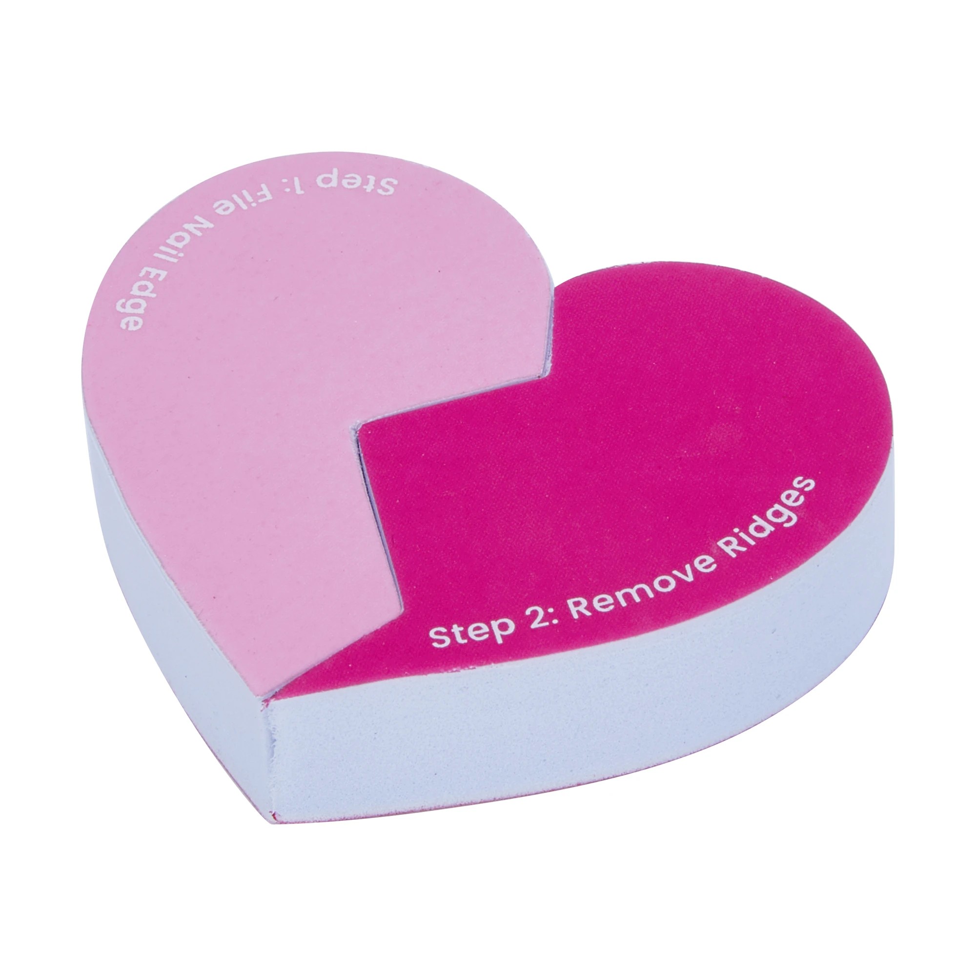 3 OXX Cosmetics Nail Buffer Set - Heart, 3 of 5