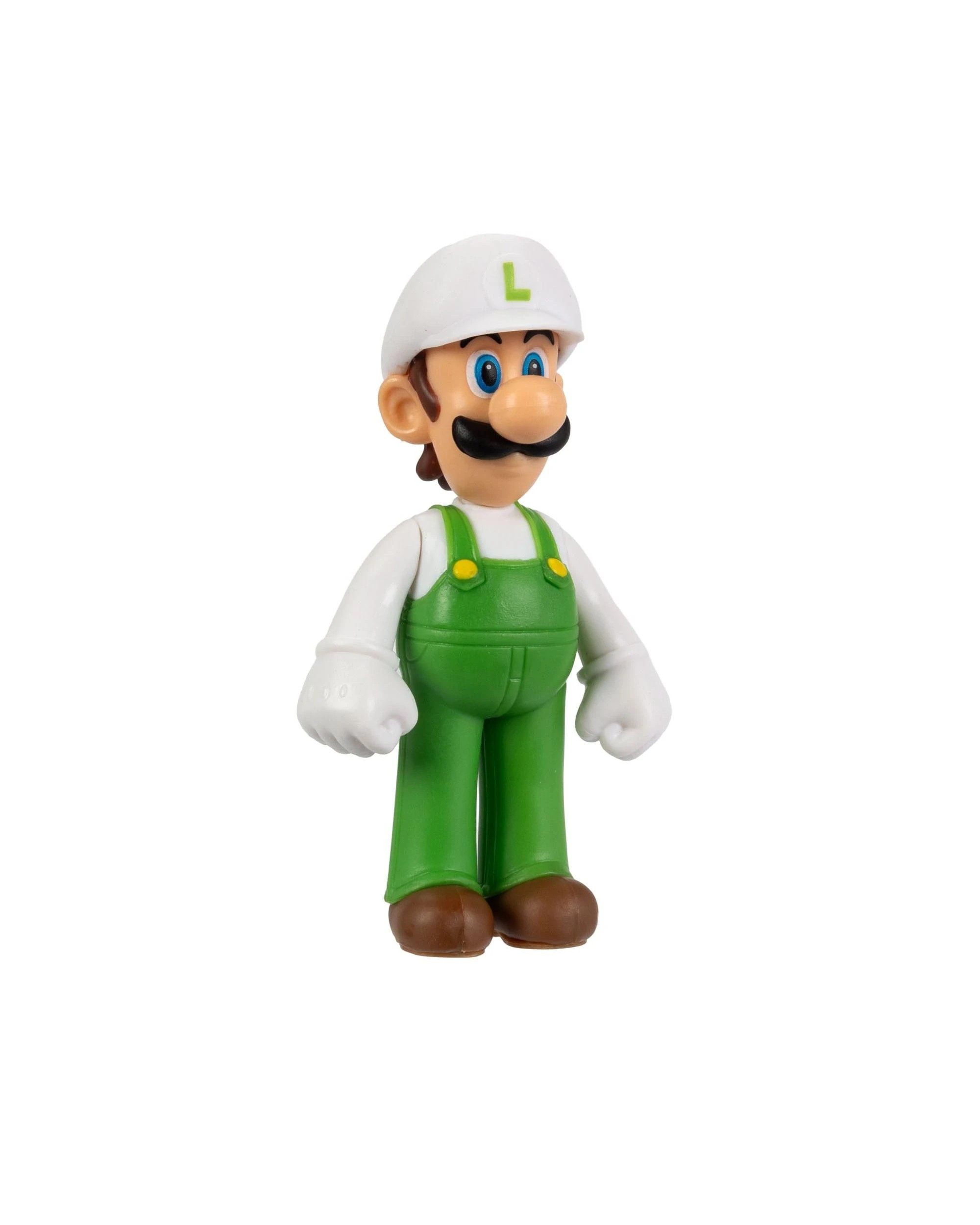 6 Super Mario 2.5 inch Fire Luigi Figure, 6 of 8