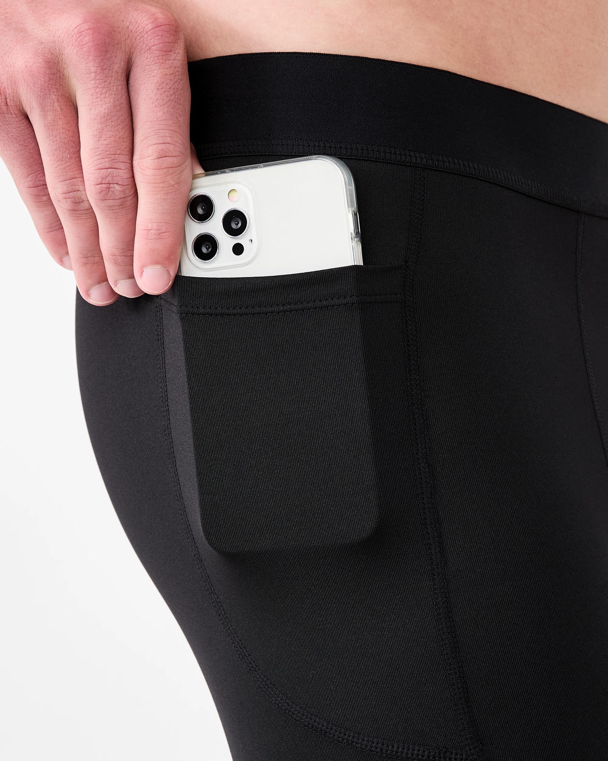 5 Active Mens Training Tights BLACK, 5 of 6