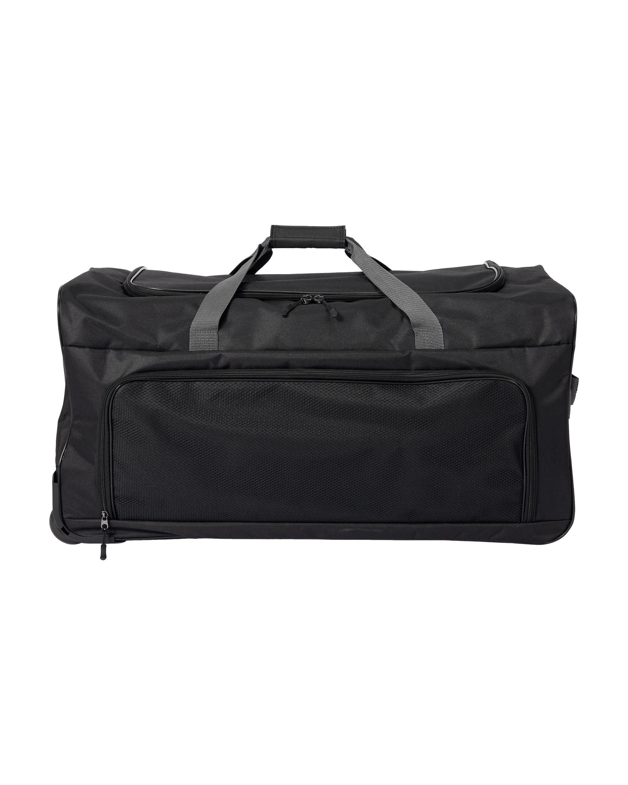 2 Large Duffle Bag with Wheels - Black, 2 of 8