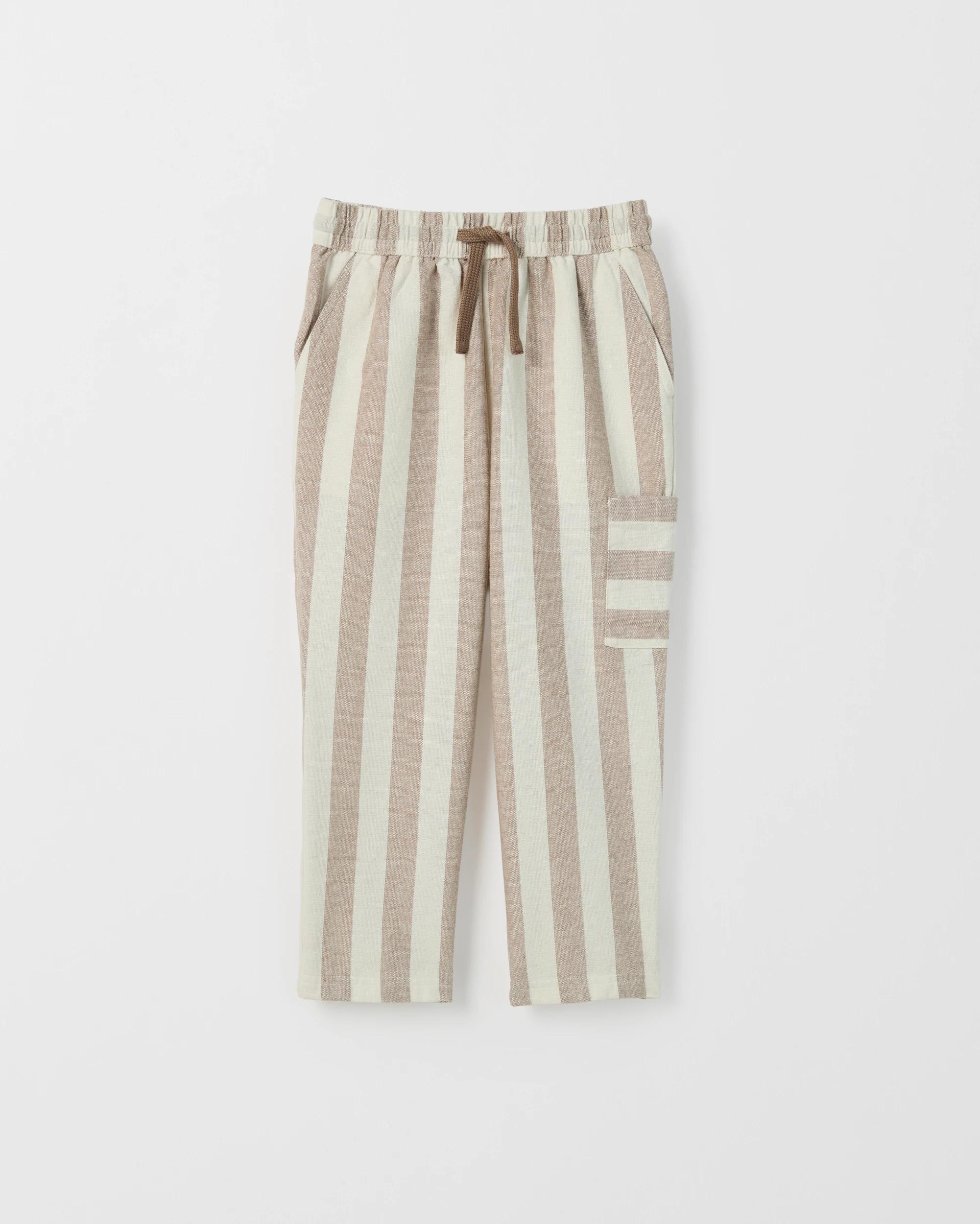 5 Target Kids Lightweight Woven Pull-On Pants TAUPE, 5 of 6