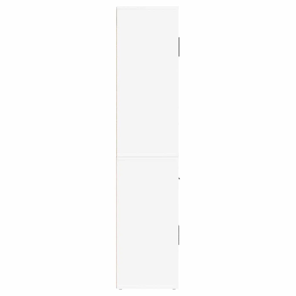 8 vidaXL Modern Highboard for Living Room Ample Storage - White, 8 of 9