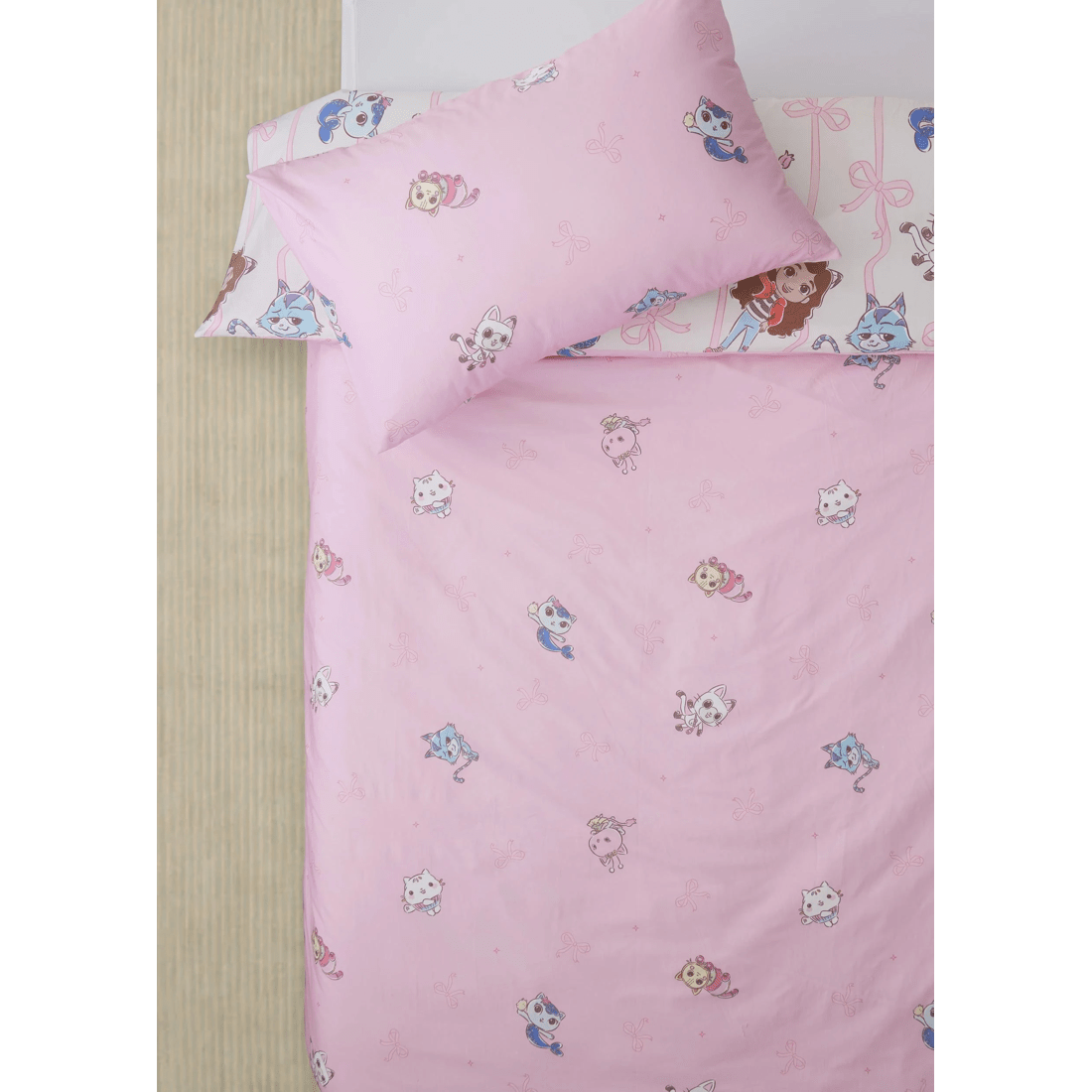 2 Gabby's Dollhouse Kids Quilt Cover Set - Pink, 2 of 4