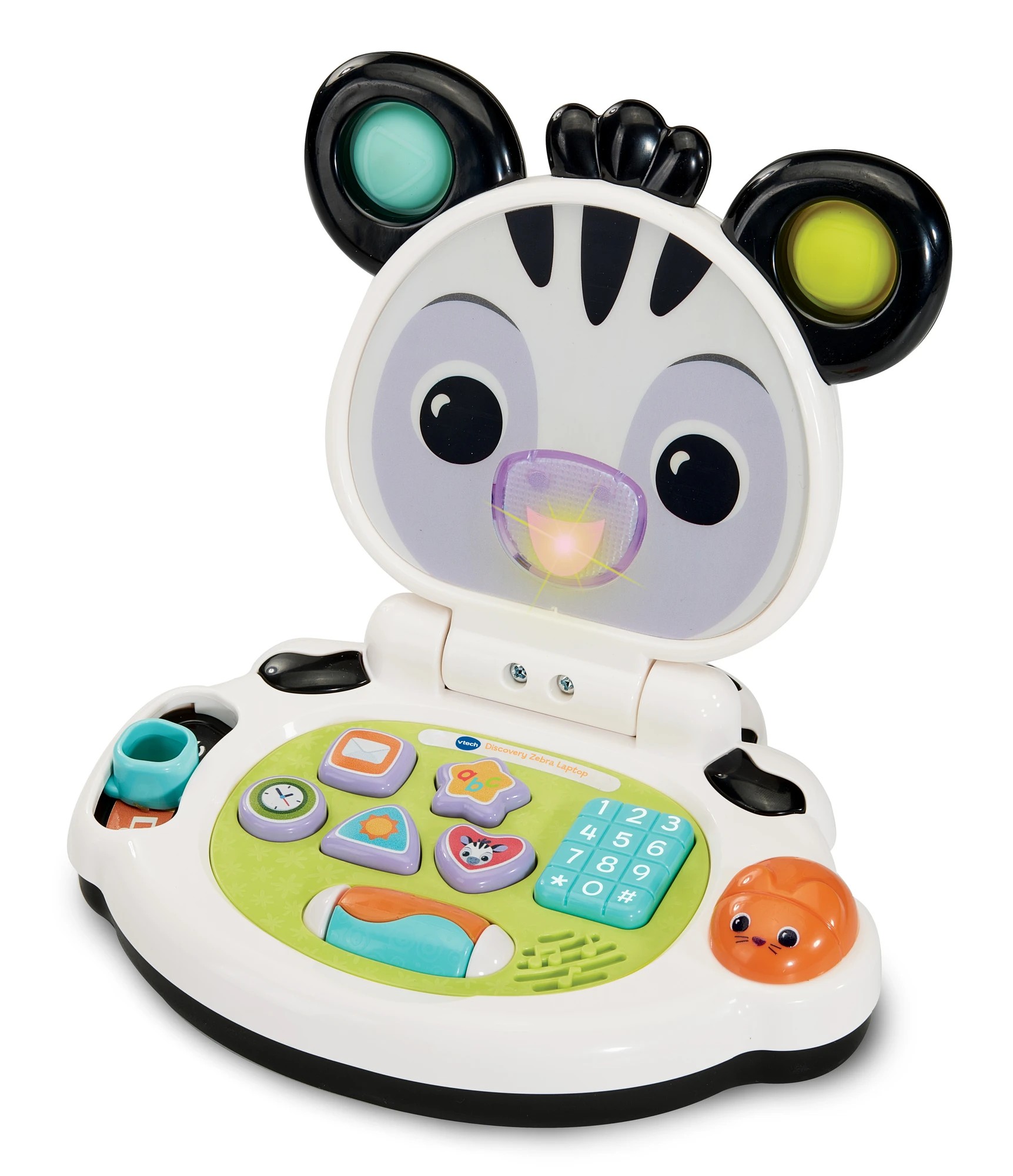 2 VTech Baby Discovery Zebra Laptop, 2 of 3