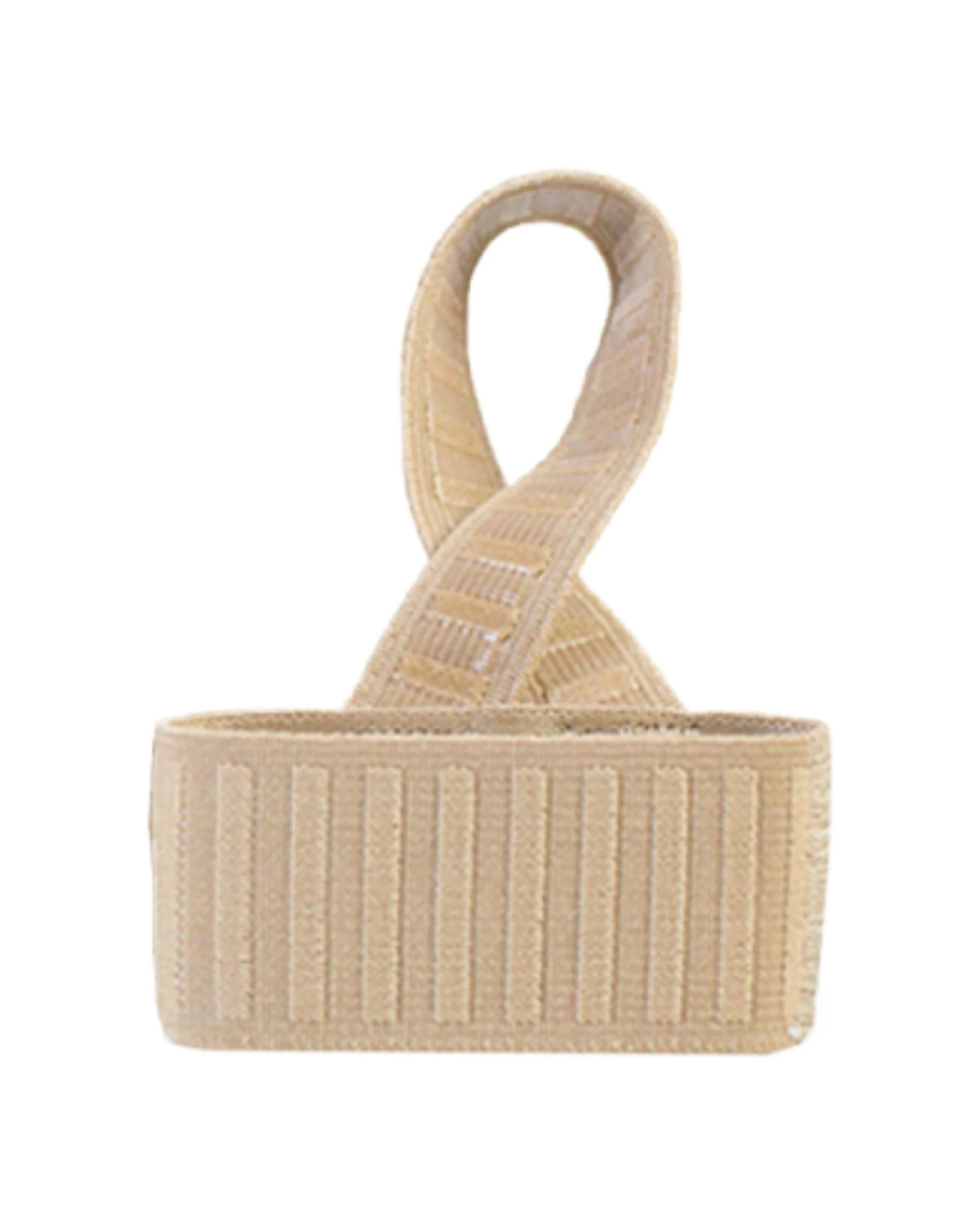 1 Tulis X Brace Plantar Fasciitis Strap Elastic Arch Support With Silicone X-Large - Beige - Beige, 1 of 2