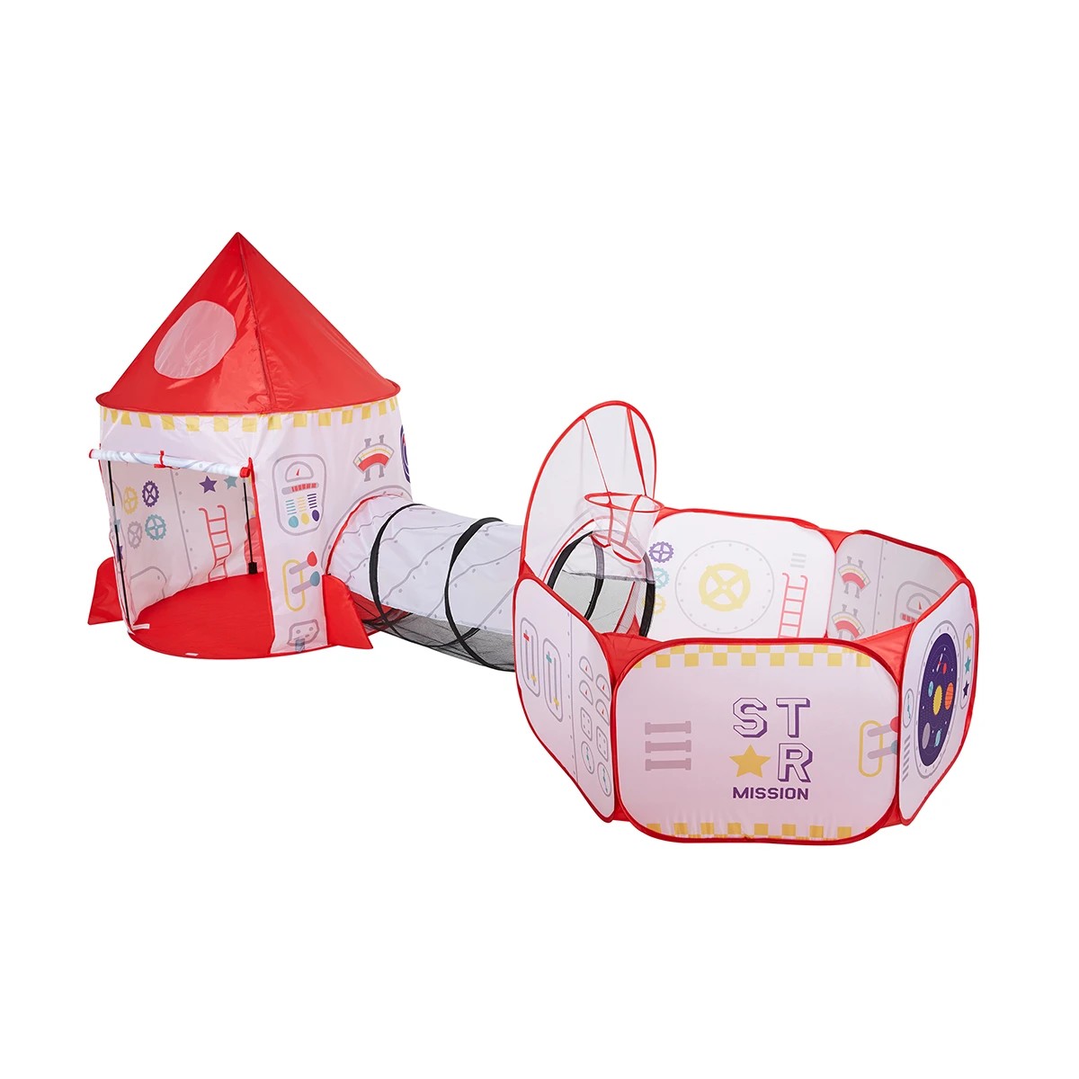 1 Rocket 3-in-1 Play Tent, 1 of 6