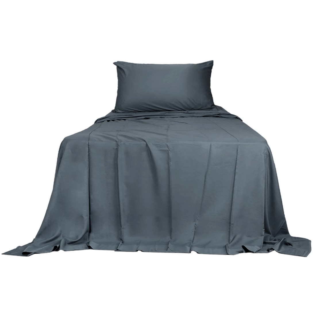 2 Dreamz Single Charcoal Bamboo Fitted Sheet Set
 - Single Bed
 - Single Bed
 - Single Bed, 2 of 6