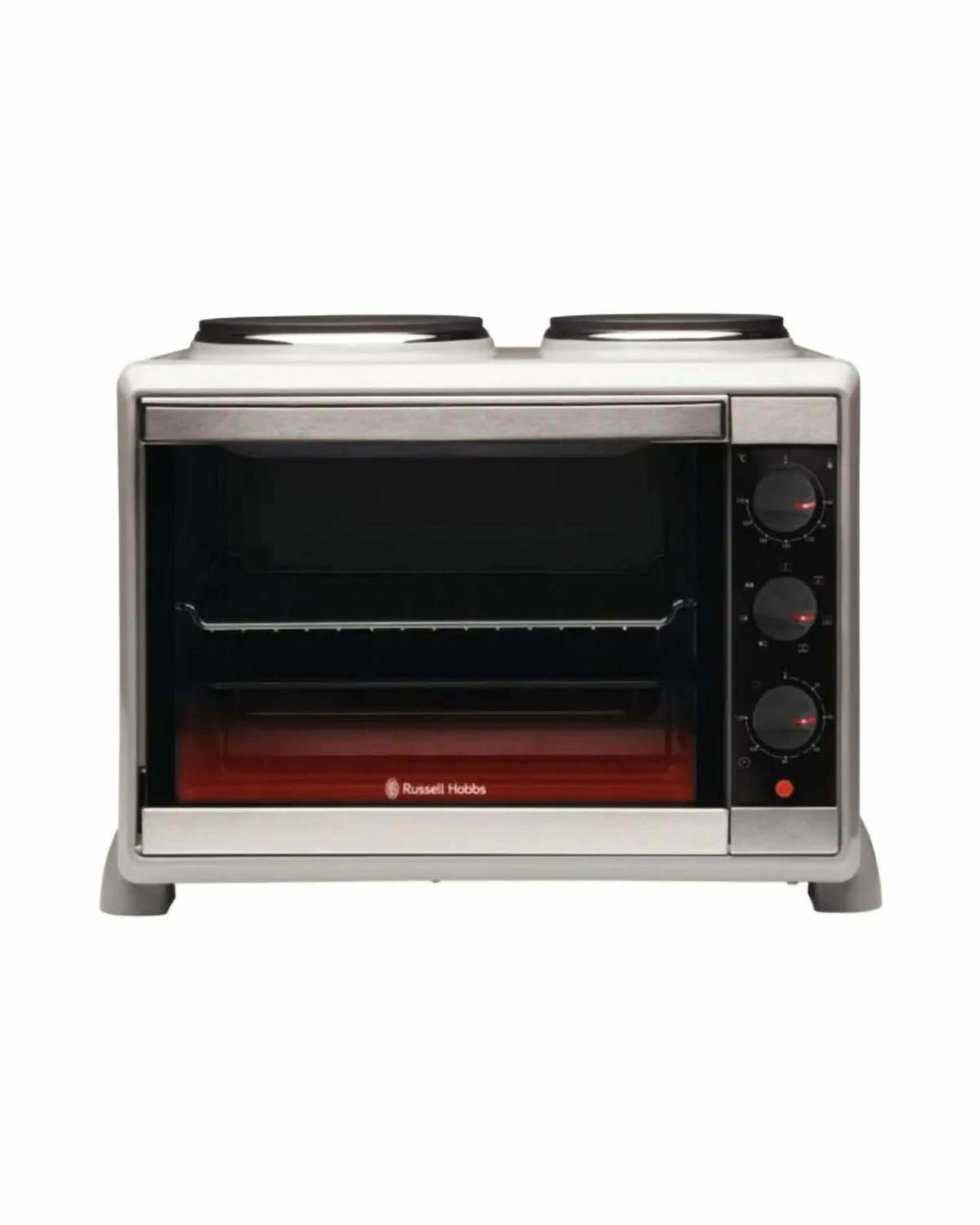 1 Russell Hobbs Compact Kitchen Toaster Oven - SILVER, 1 of 4