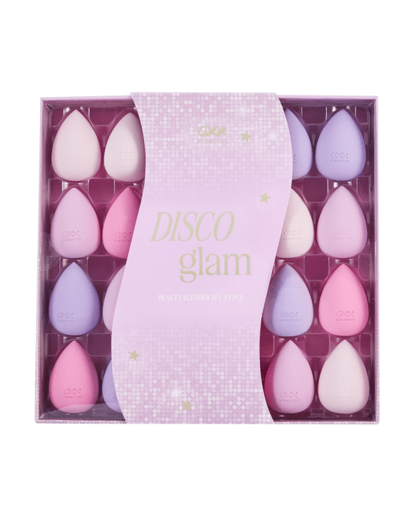 OXX Cosmetics 24 Piece Disco Glam Beauty Blenders Set