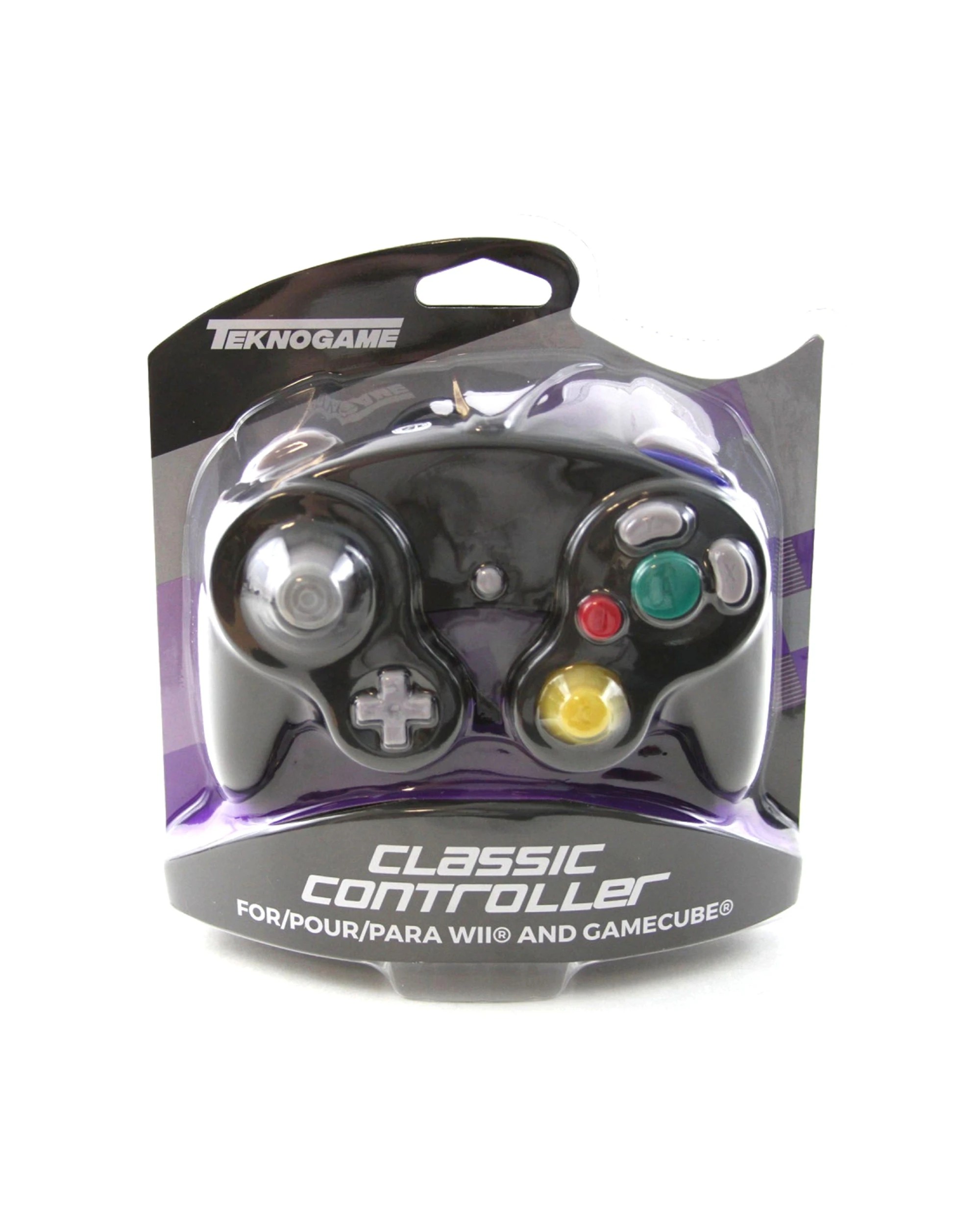 3 TTX-TECH NGC Wired Controller Gamepad Nintendo GameCube Controller For Wii - Black, 3 of 3