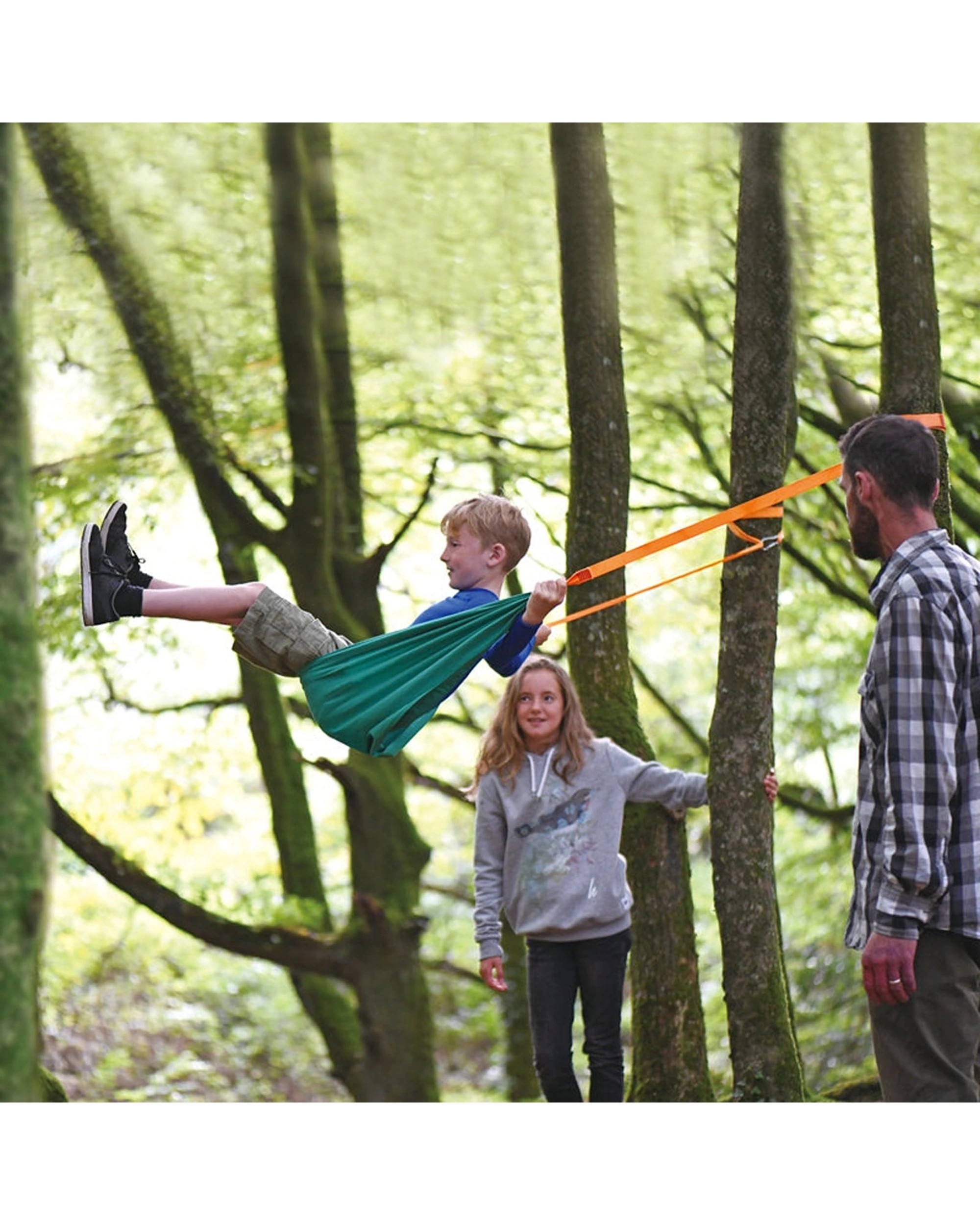 3 Hape Pocket Swing Portable Outdoor Polyester Toy Kids Activity - Multi, 3 of 4