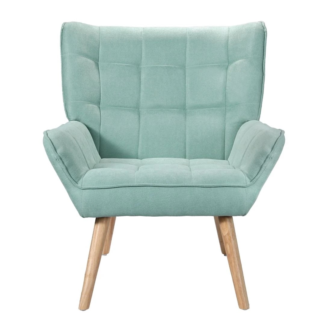 3 Artiss Armchair  Linen Fabric Cindy - Blue, 3 of 6