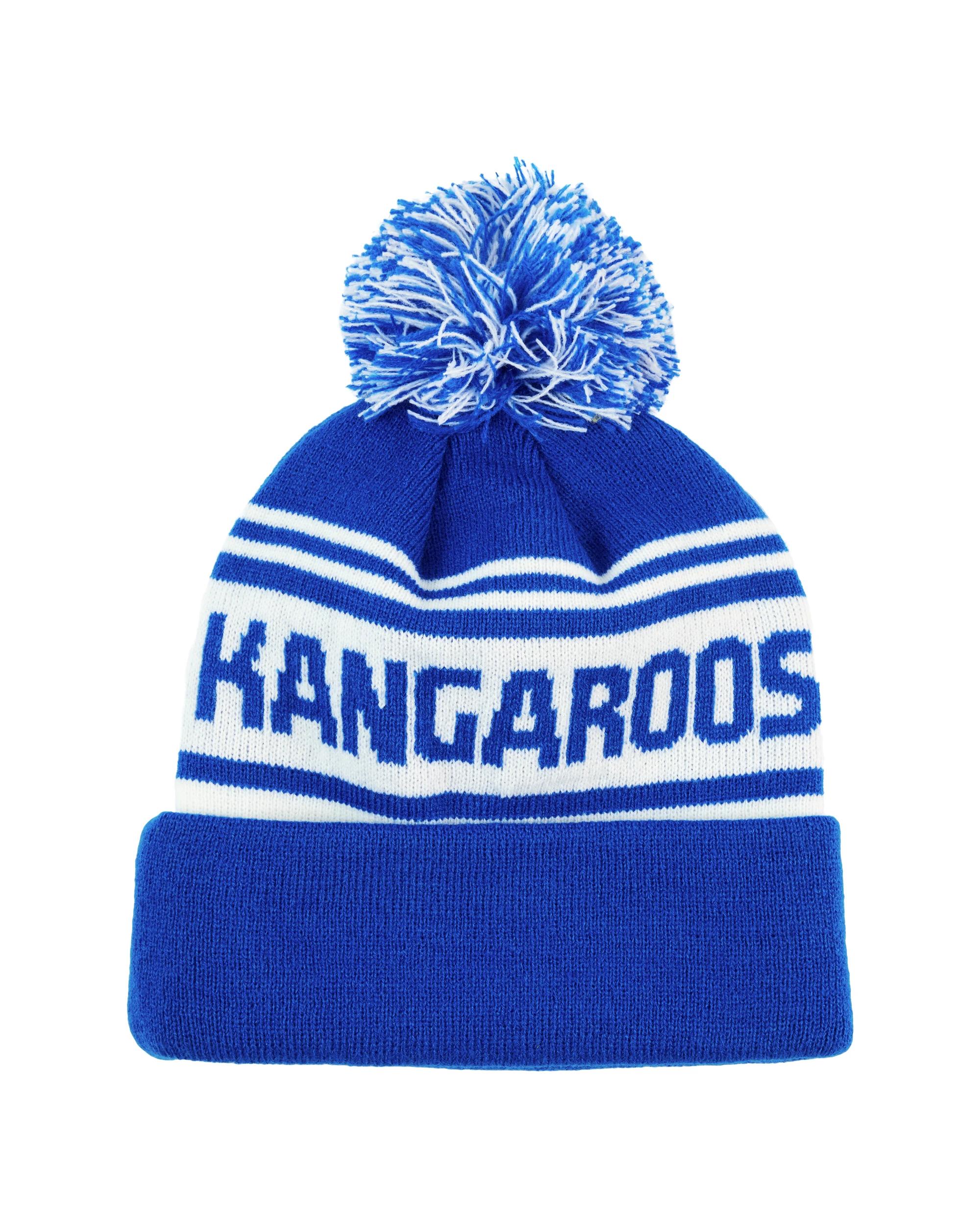 2 Official AFL Adult Beanie Kangaroos, 2 of 3