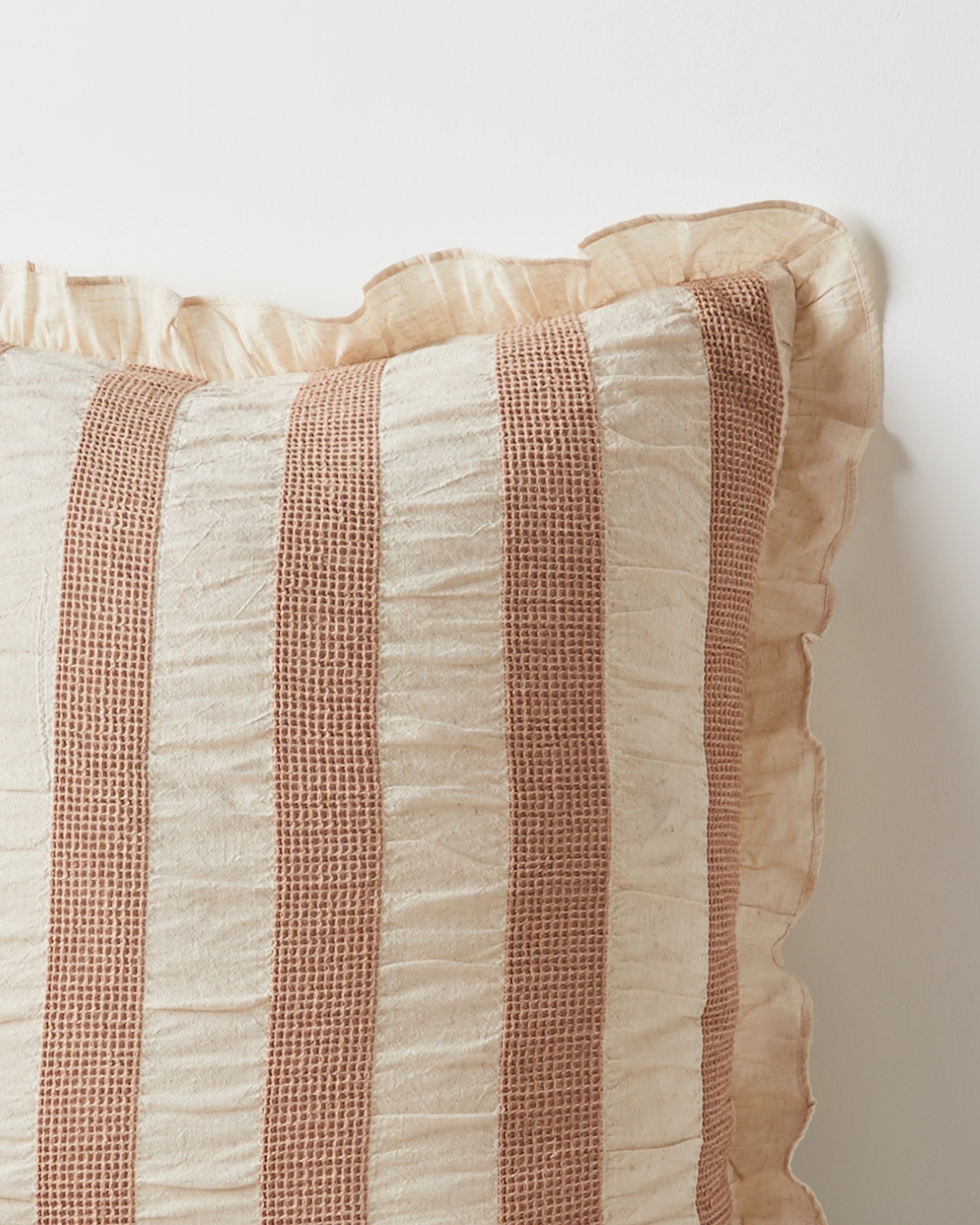 2 Target Alessia Textured European Pillowcase - One Size - Natural, 2 of 2